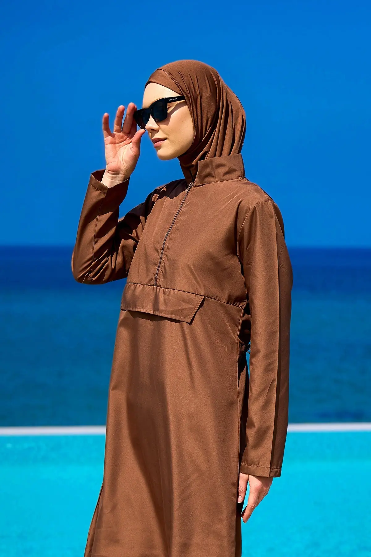 Andalus Black Full Coverage Burkini Set for A2503-3, photo 4