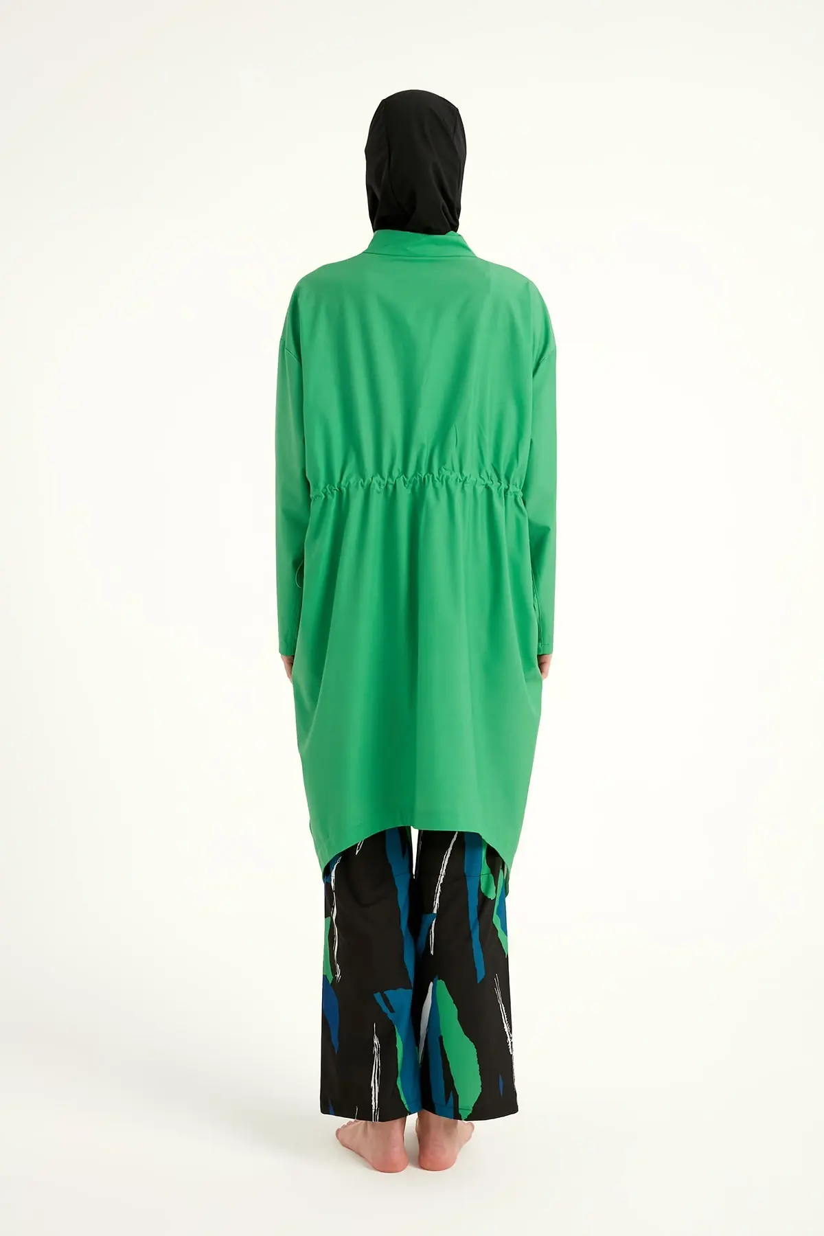High Performance Full Coverage Burkini Set - Green, photo 7