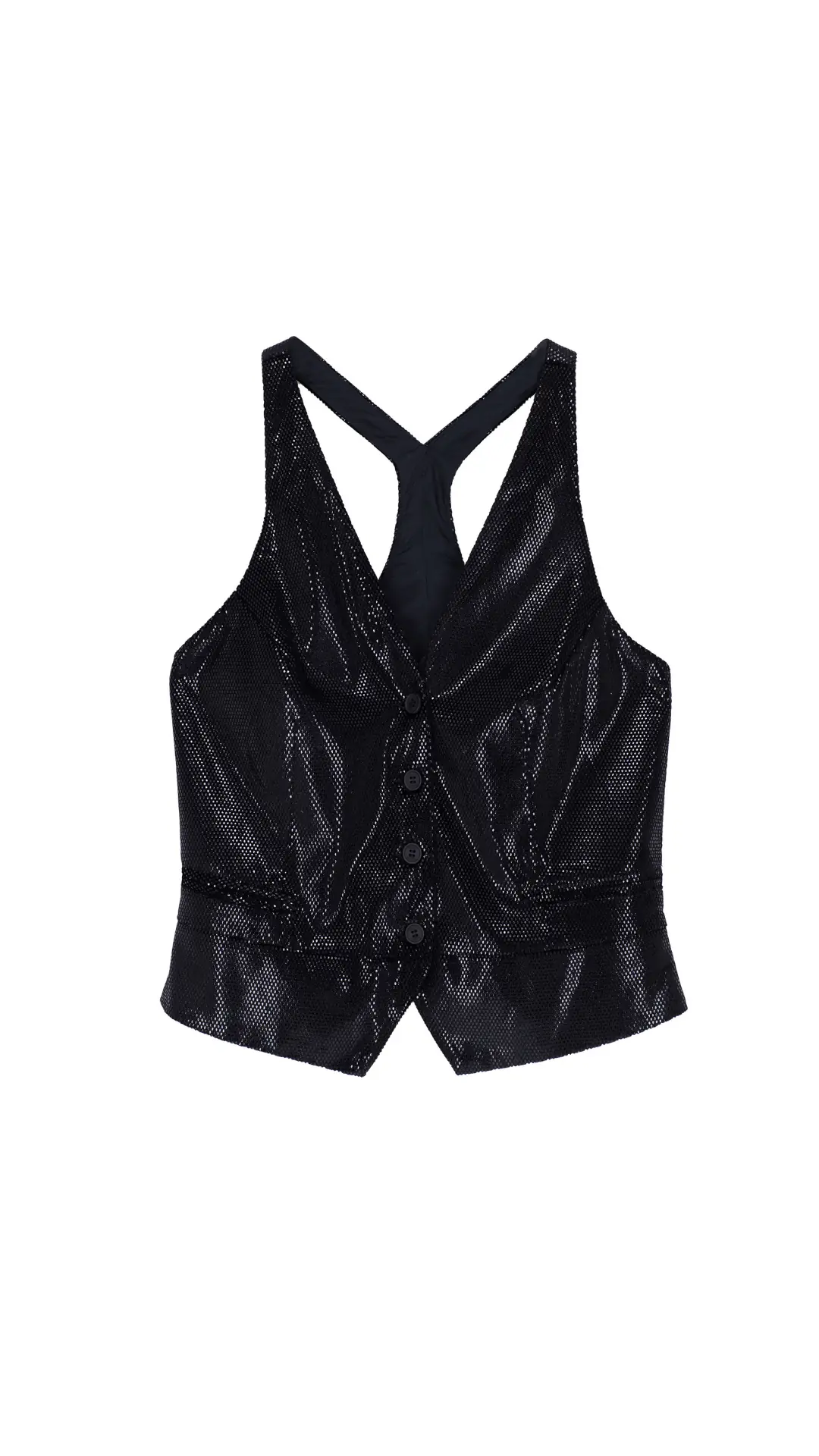 TwirlMosaic Velvet Vest, photo 2