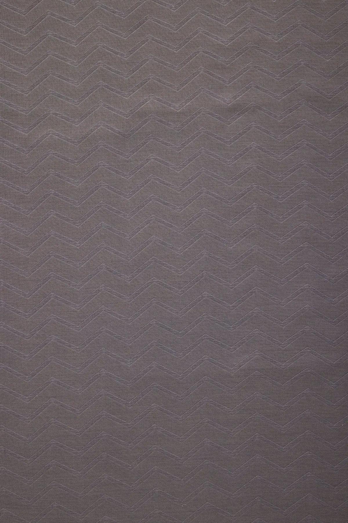 NOA SOFT Zigzag Pattern Shawl – Ash Gray, photo 2