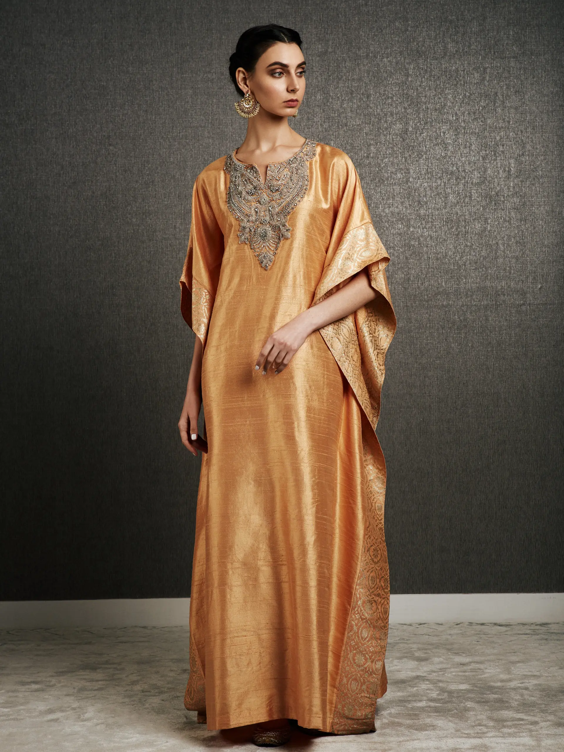 Caroline Maharani Kaftan – Gold
