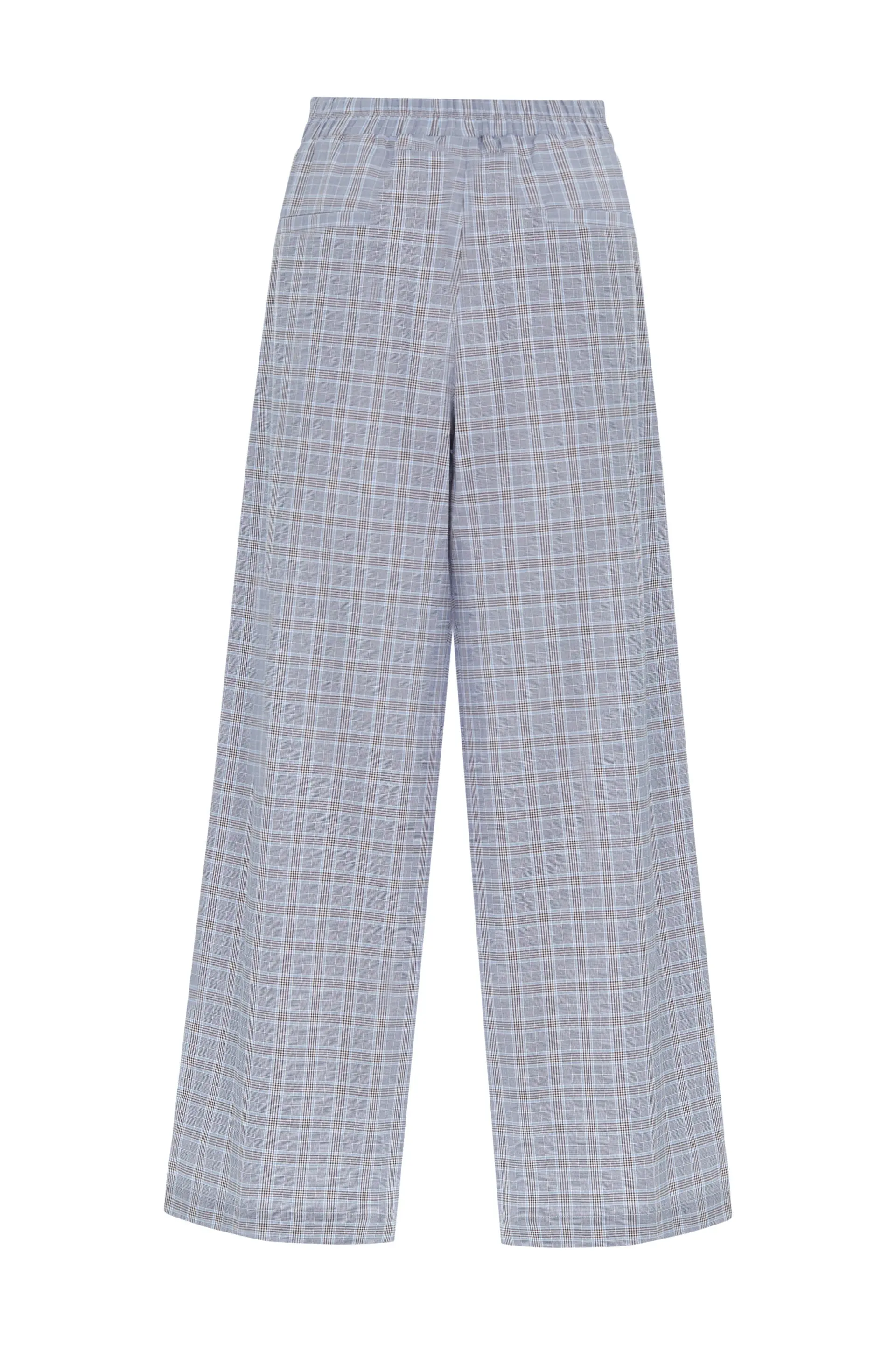 Lumila Checkered Wide Leg Trousers, photo 3