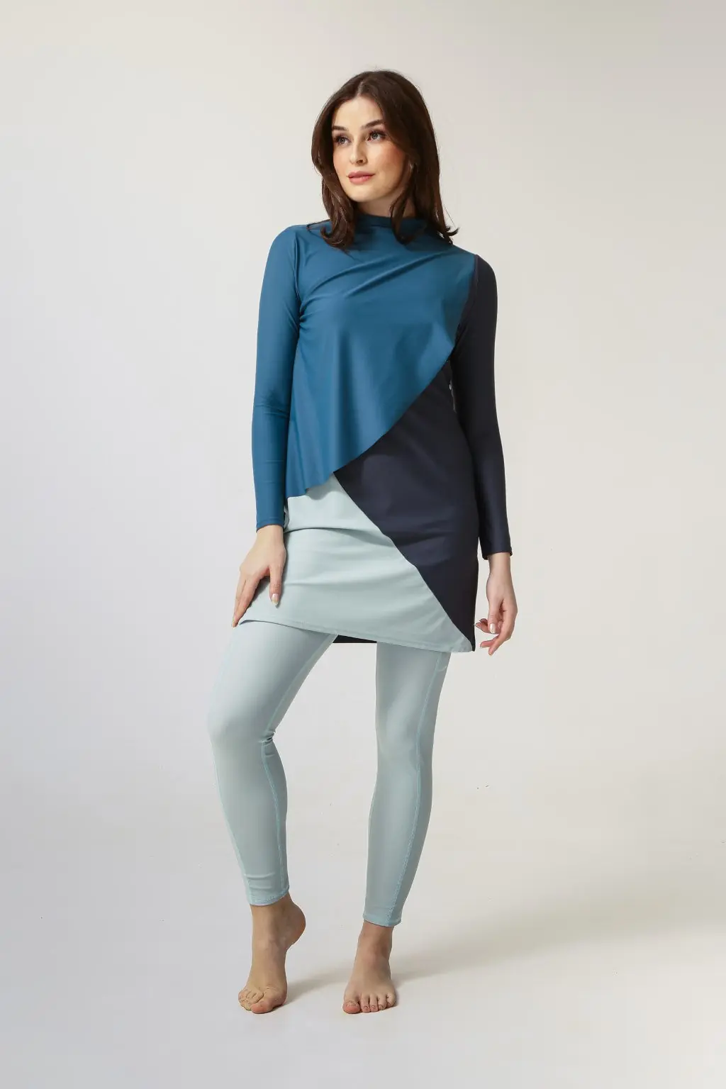 Cape Swim Dress - Wave, photo 6