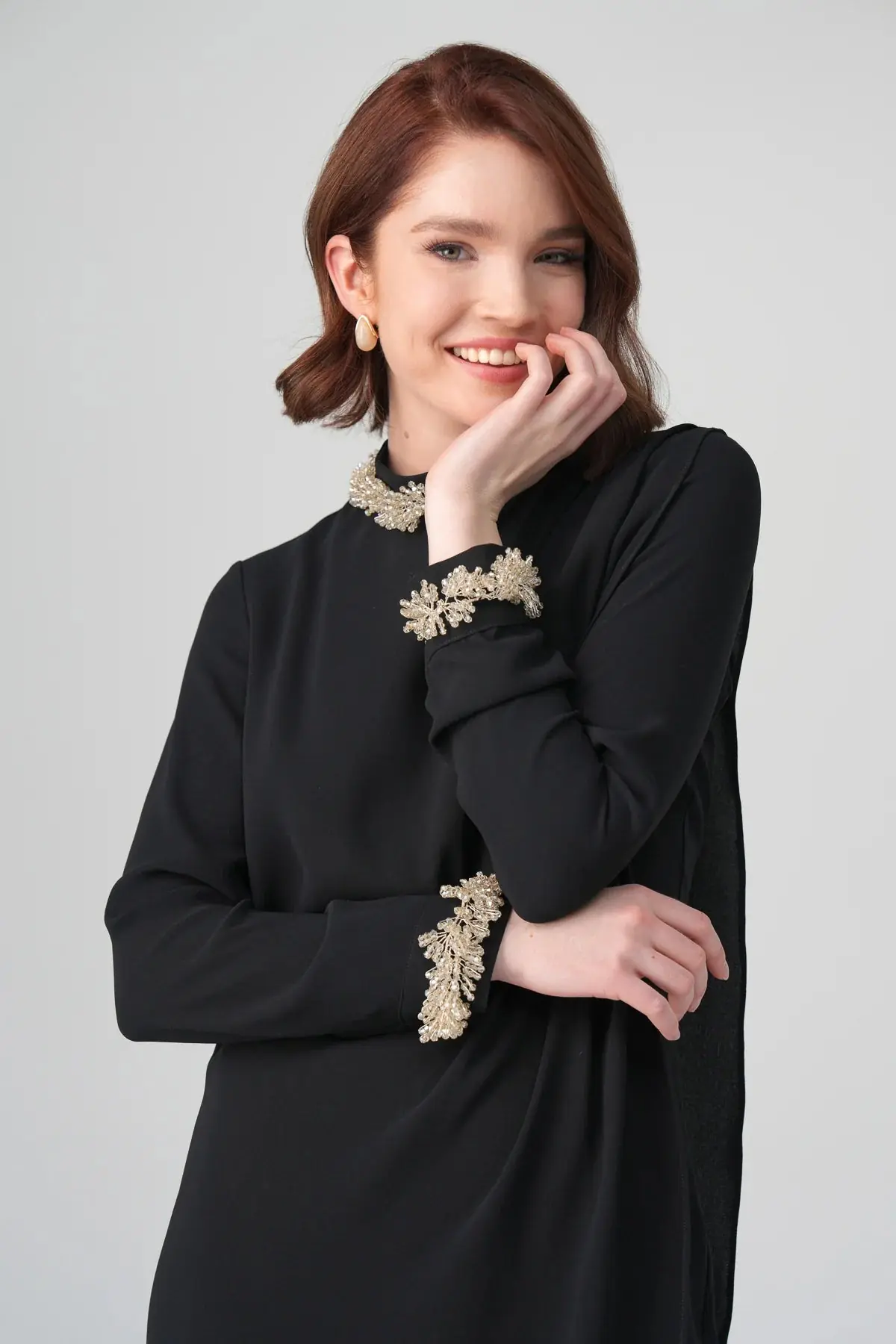 Siyena Minimal Jumpsuit – Black, photo 3