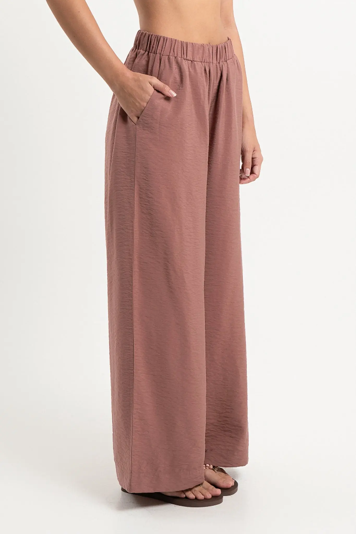 Yara Wide-Leg Pants – Earth, photo 3