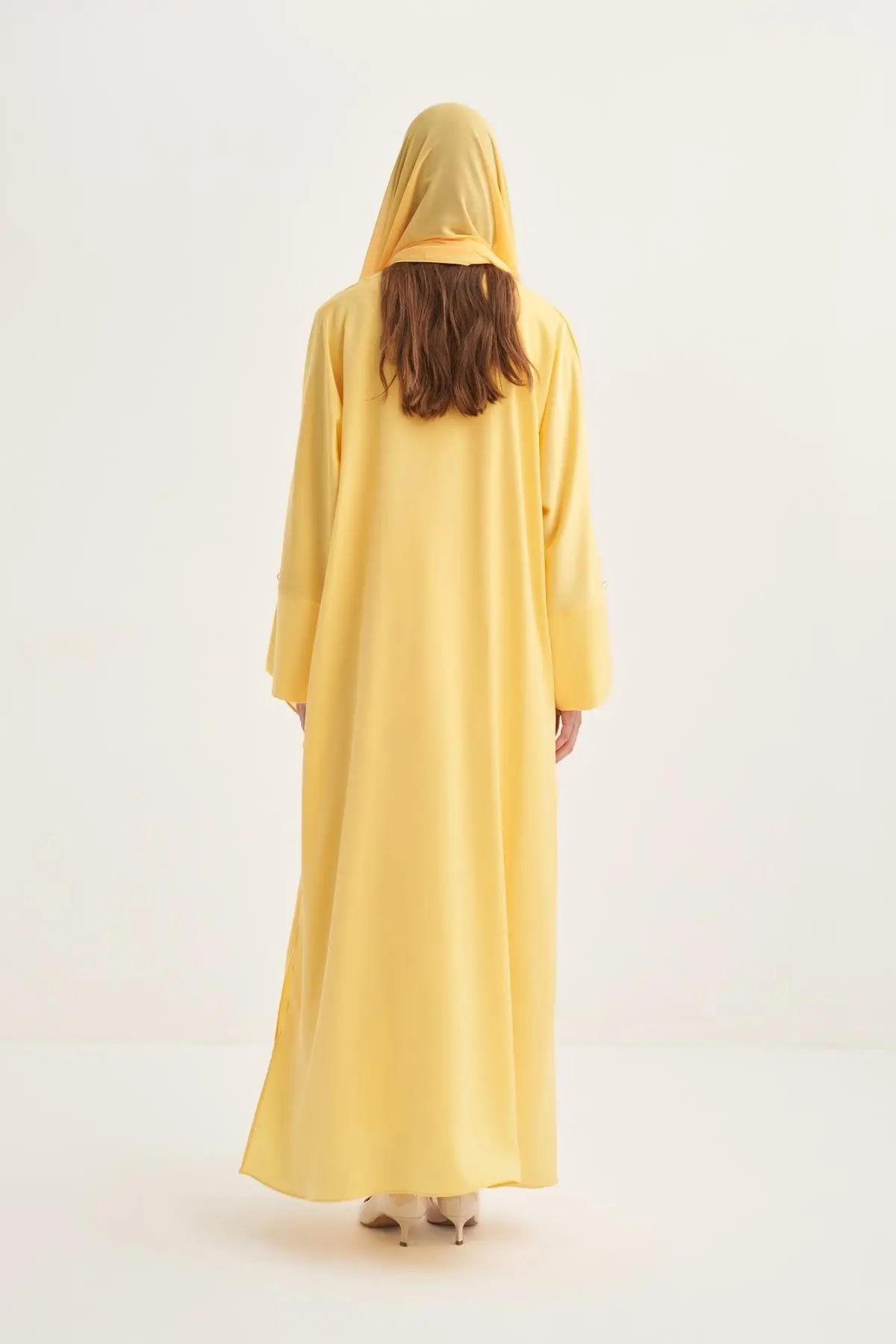 Mira Abaya Set – Yellow, photo 3