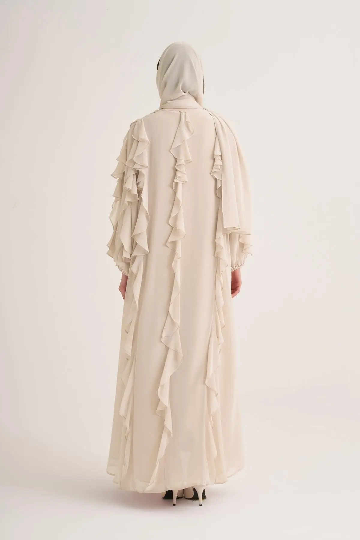 Lola Abaya & Scarf – Beige, photo 3