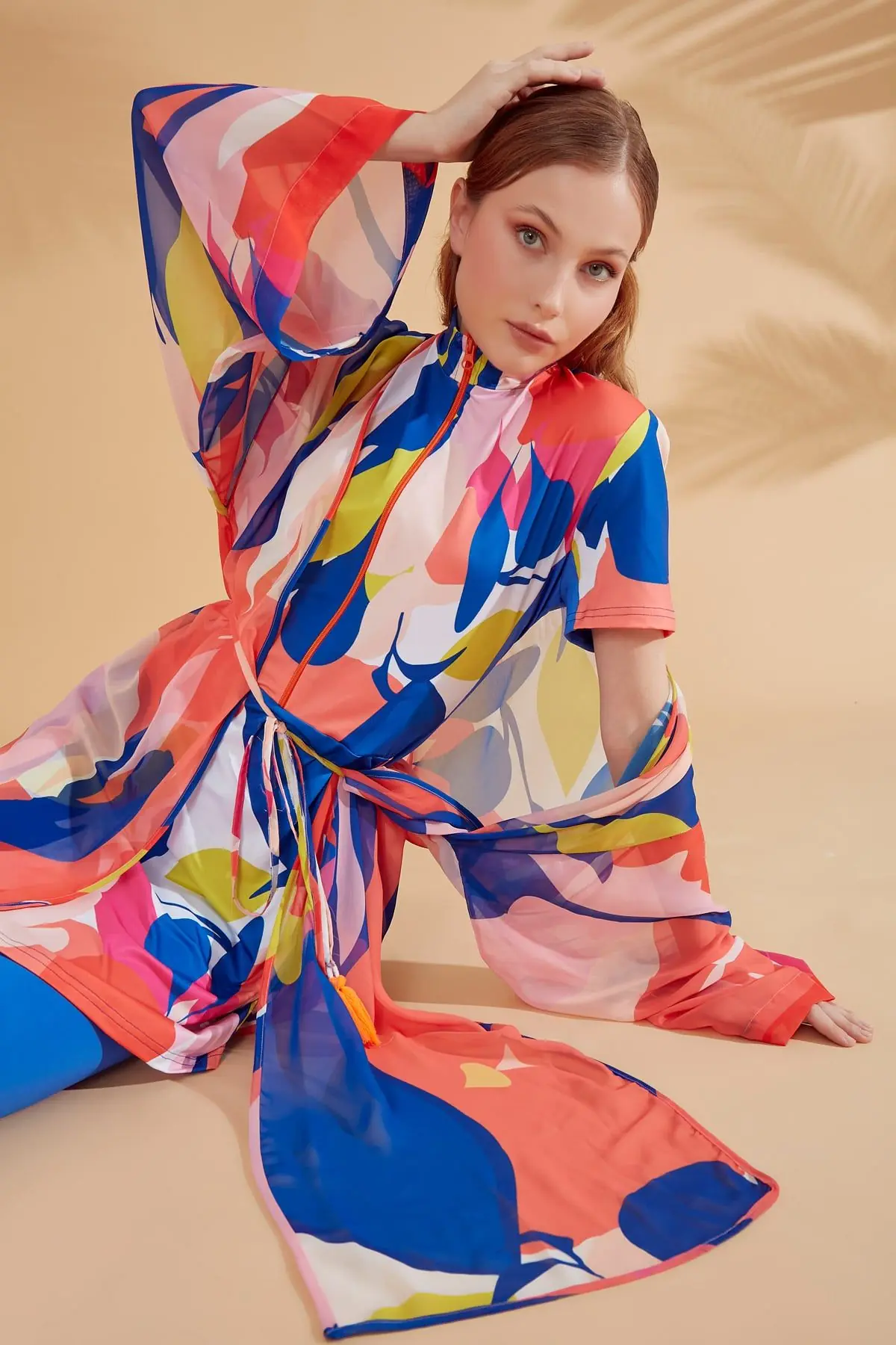 Colourful Pareo Kimono P2330, photo 2