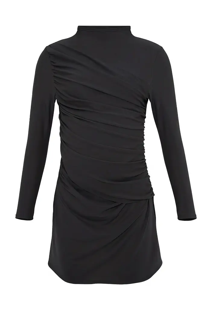 Diana Maternity Swim Dress - Black, photo 5