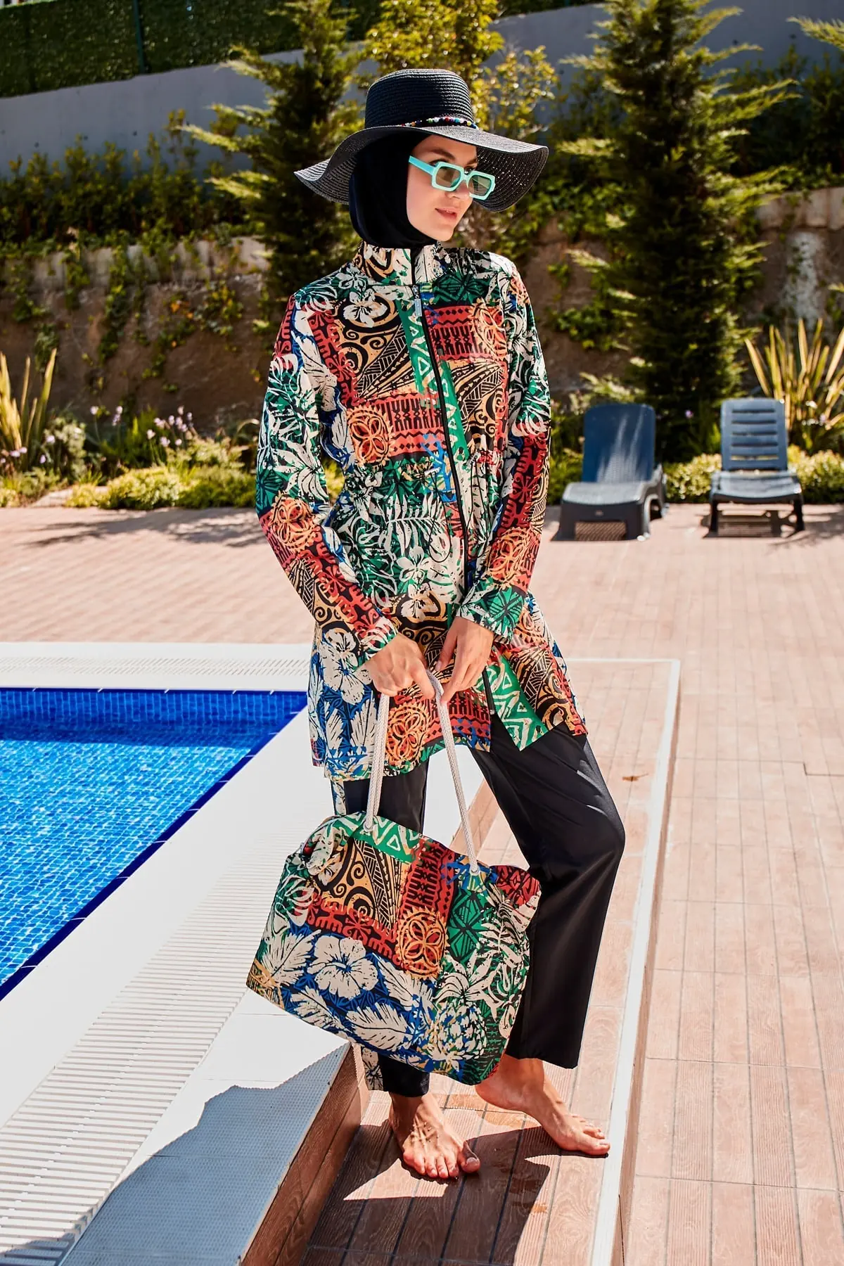 Full Coverage Hijab Swimsuit R2301, photo 4