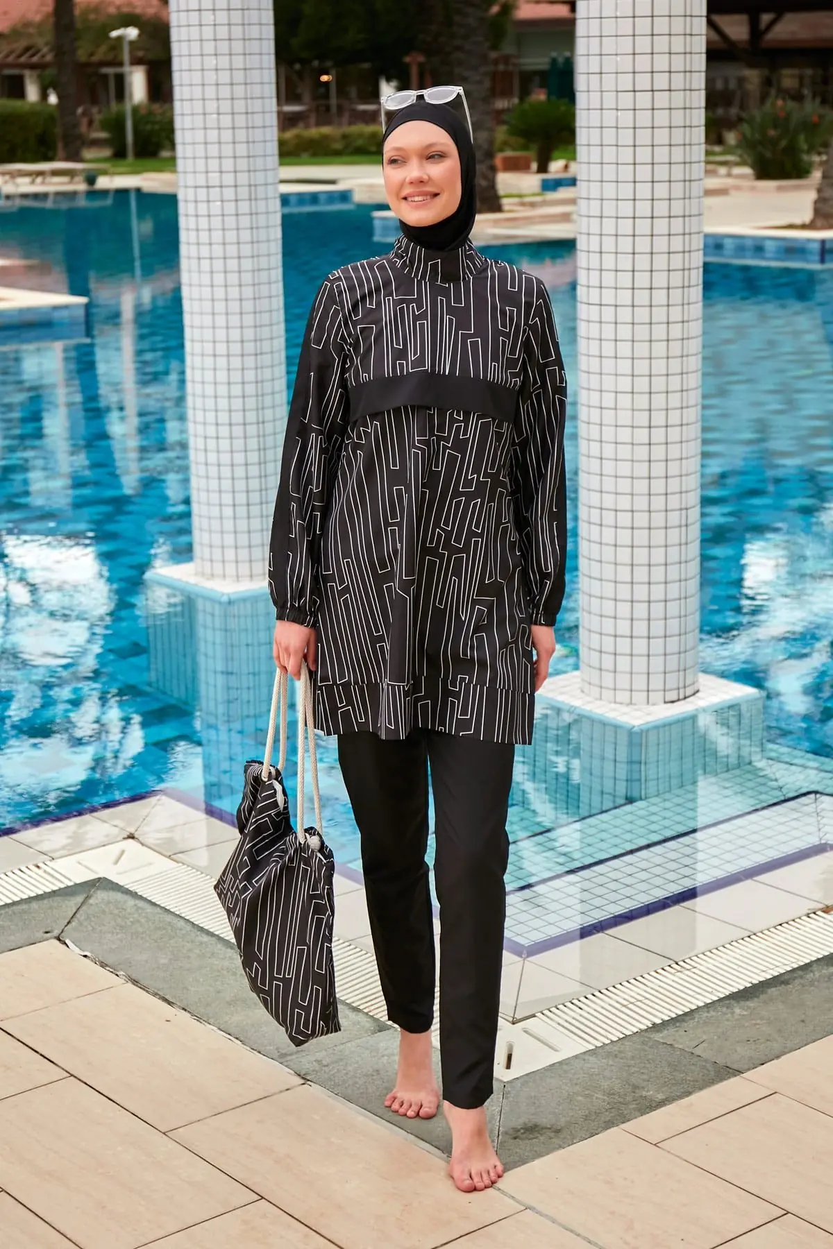 Colourful Burkini Modest Swimwear R2406, photo 3