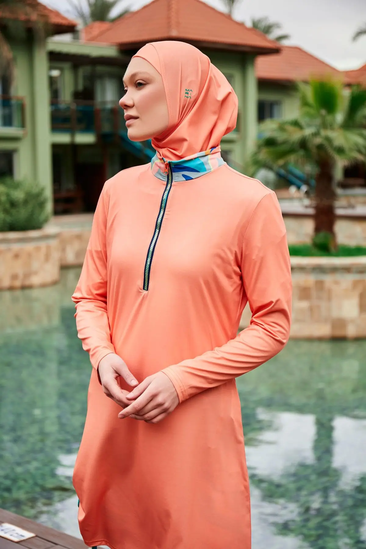 Lycra Burkini Modest Swimwear M2470, photo 2