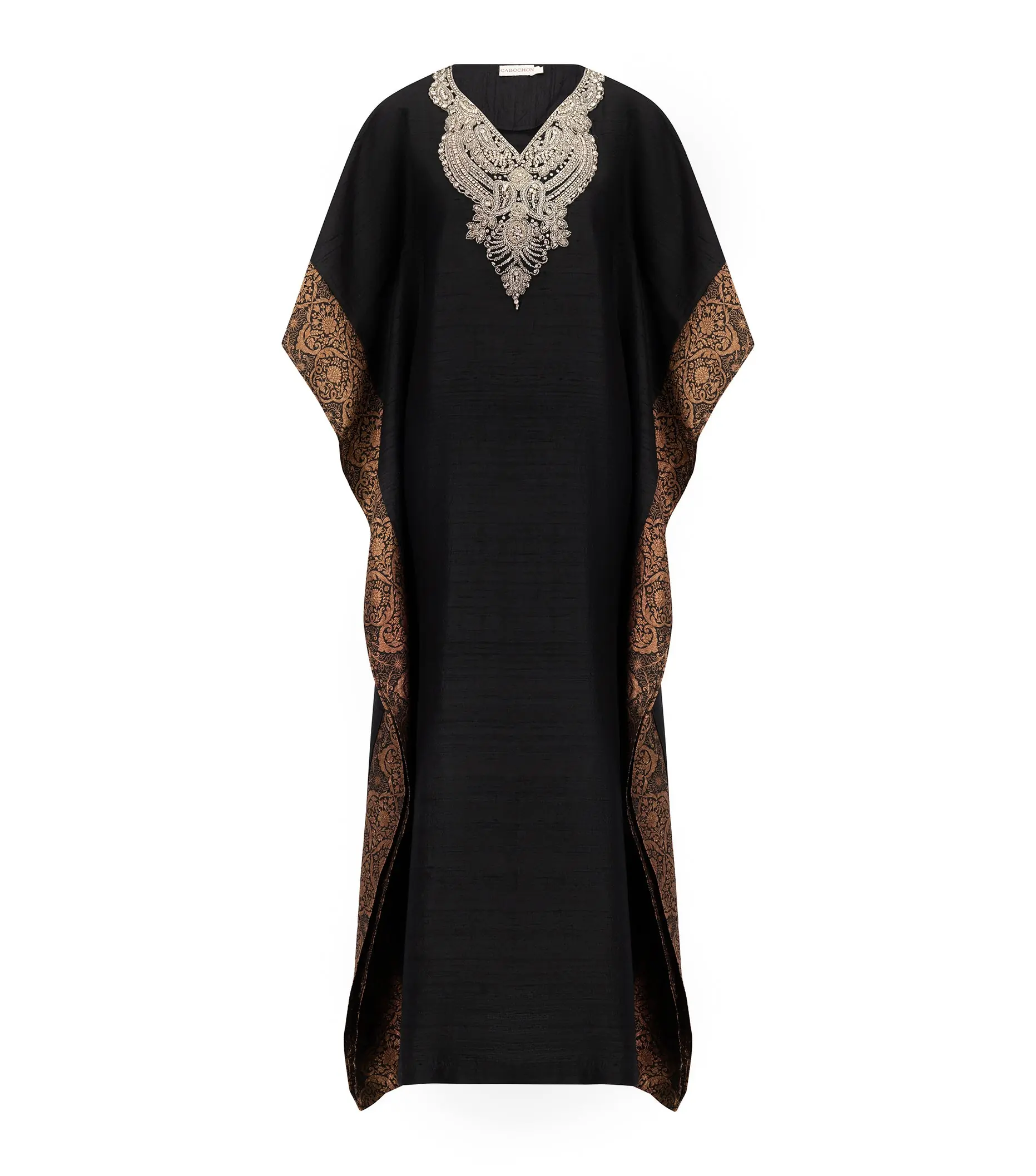 Caroline Maharani Kaftan – Black, photo 2