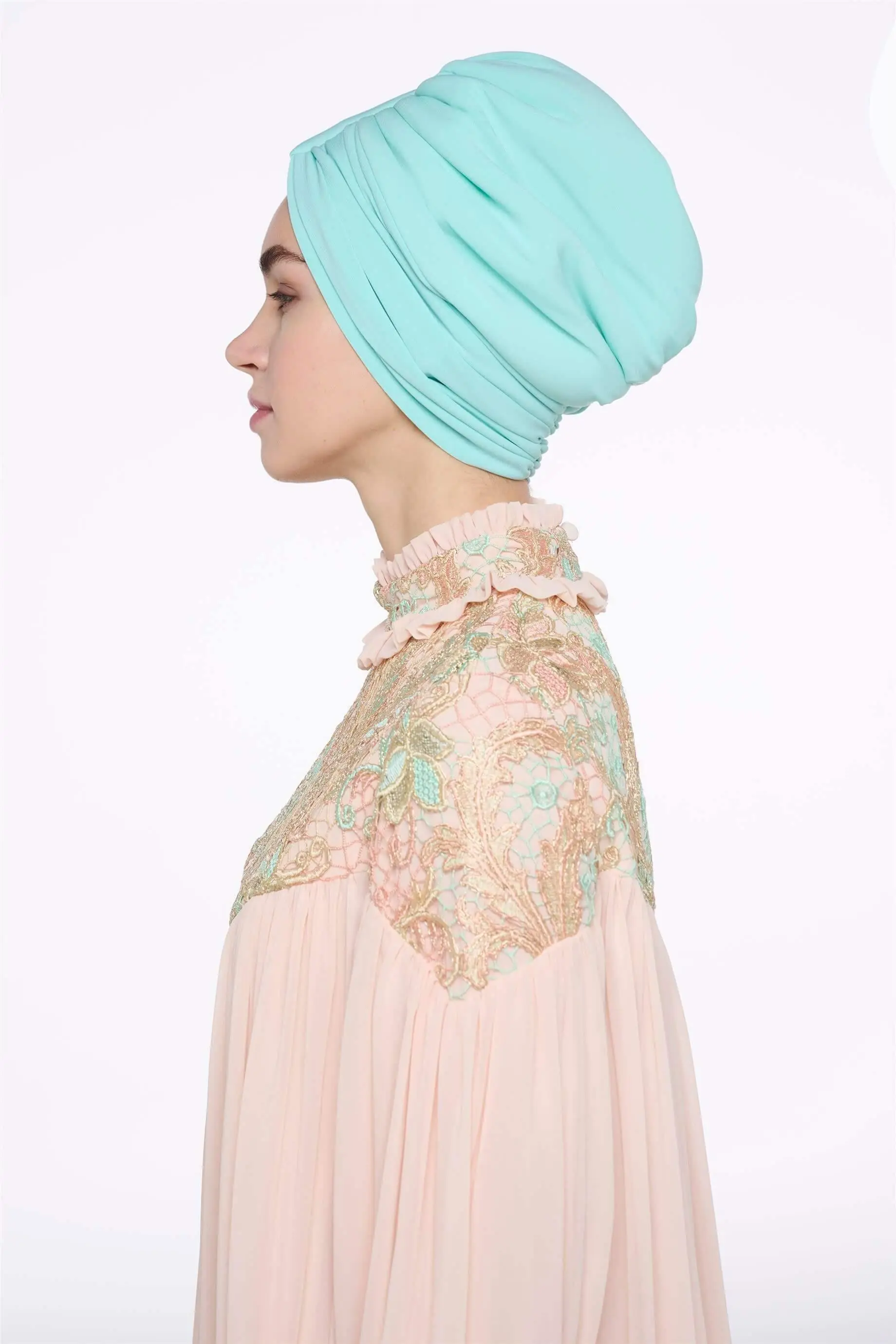 Turquoise Handle-Style Design Bonnet, photo 2