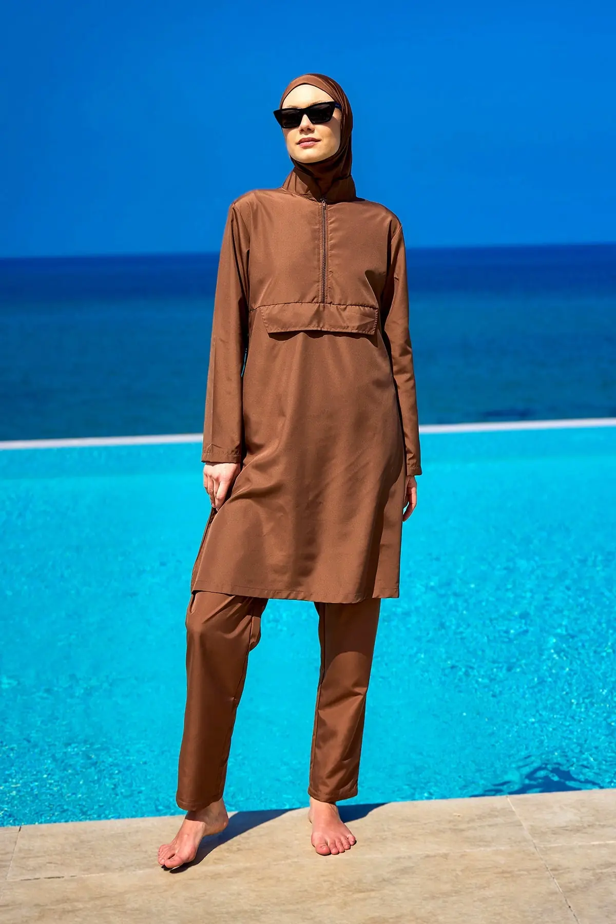 Andalus Black Full Coverage Burkini Set for A2503-3, photo 3