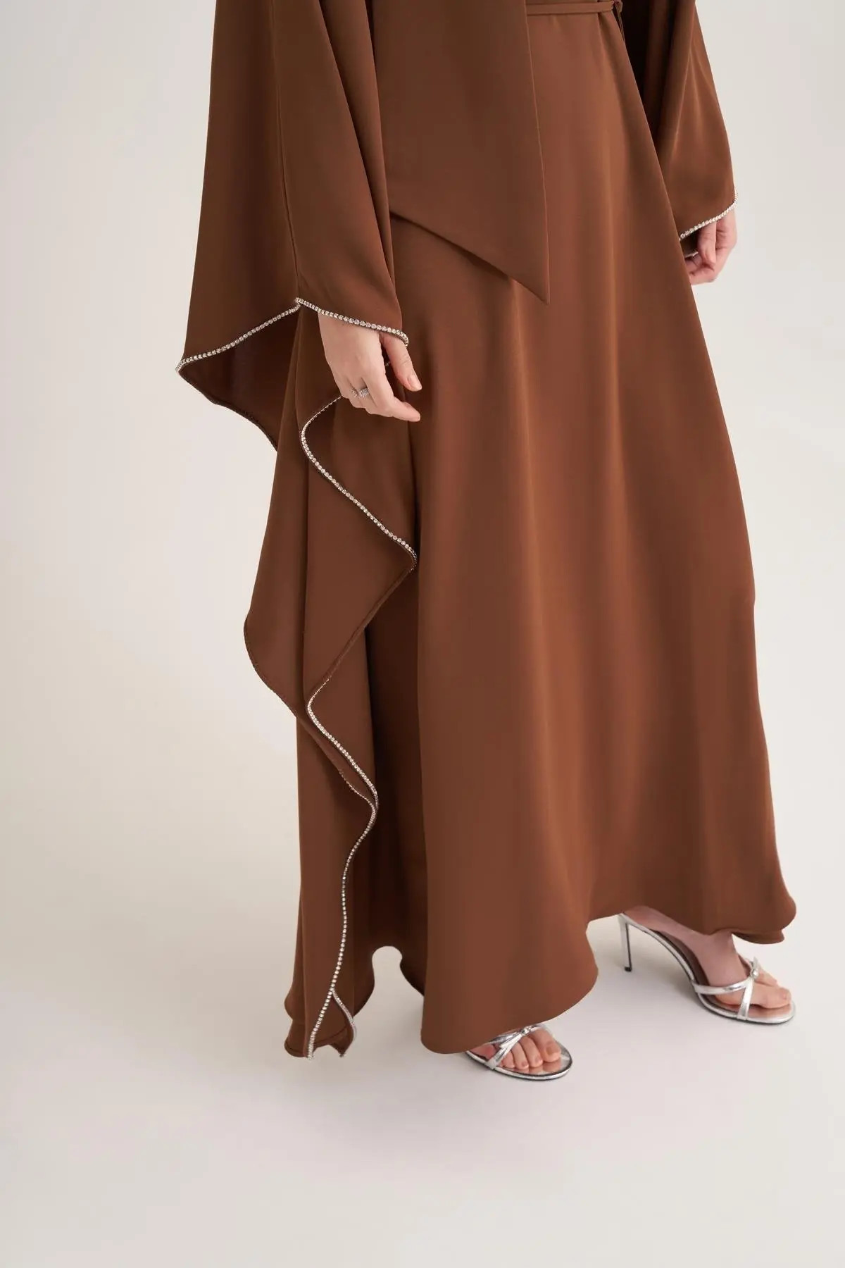 Lilah Evening Kaftan – Brown, photo 4
