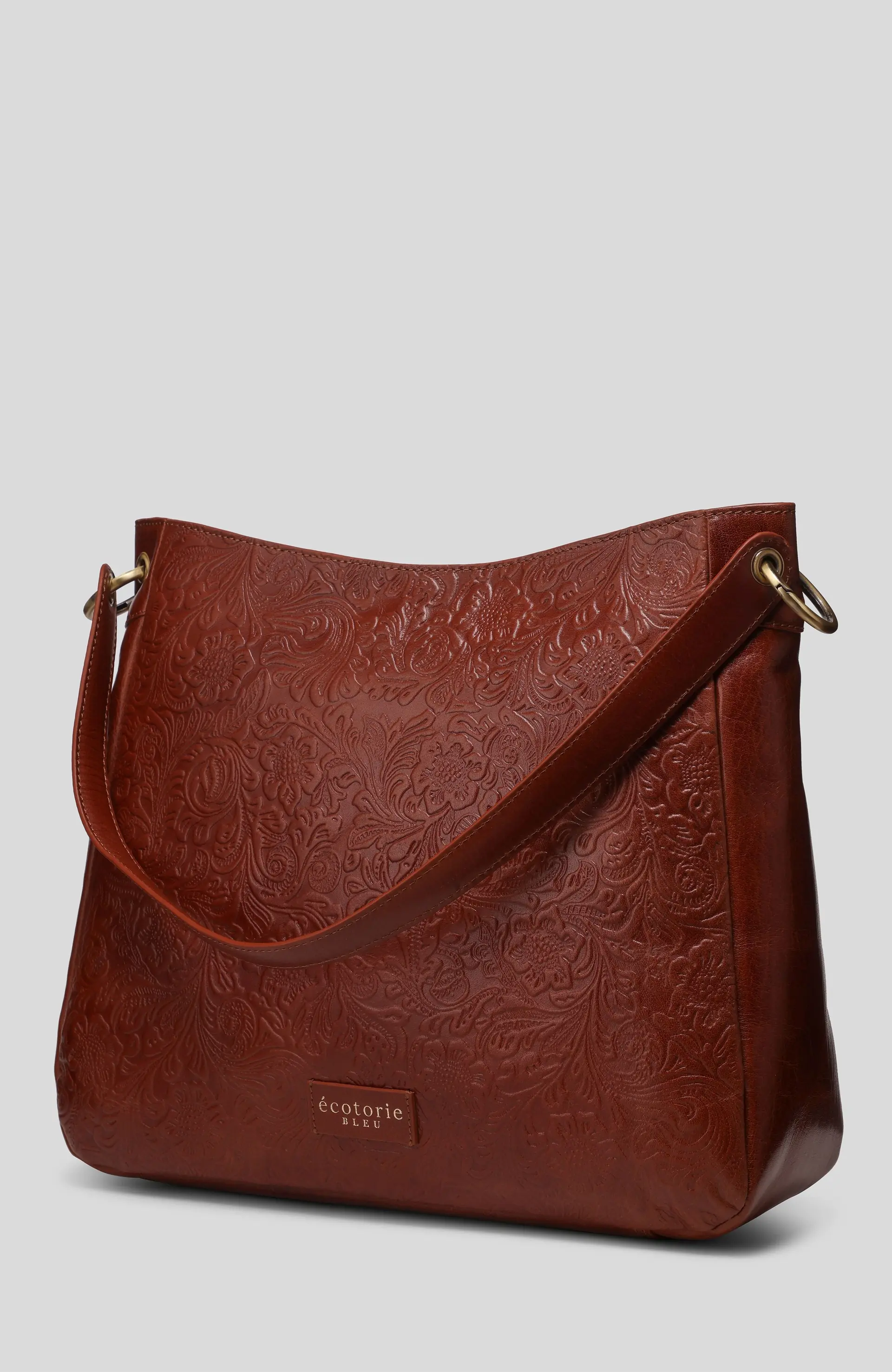 Ecotorie - Johnson - Shoulder Bag - Cognac, photo 2