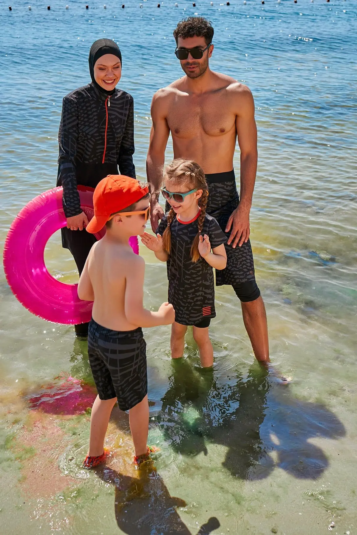 Lycra Black Kids Swimsuit K2335, photo 3