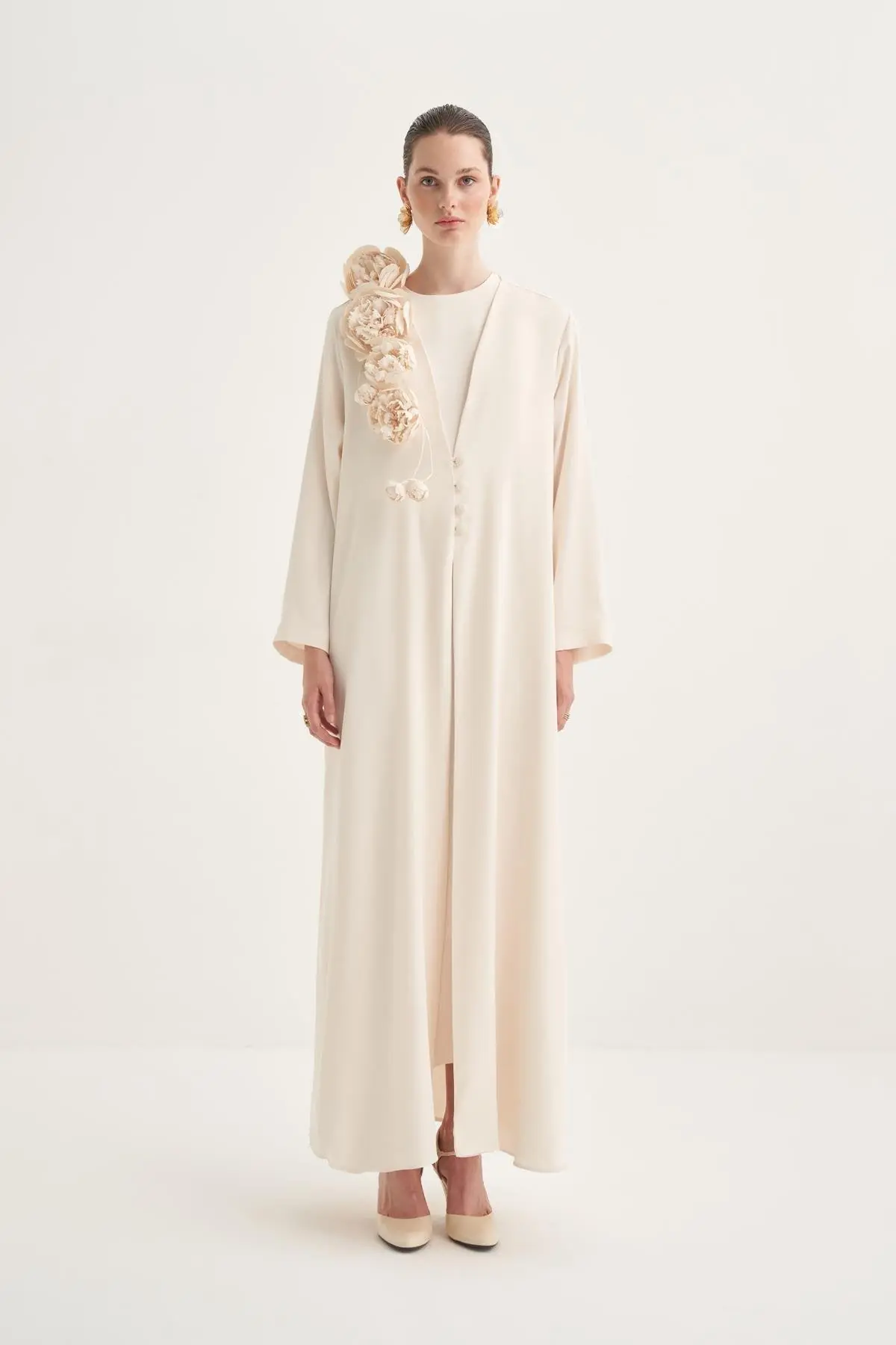 Rose And More Abaya Set