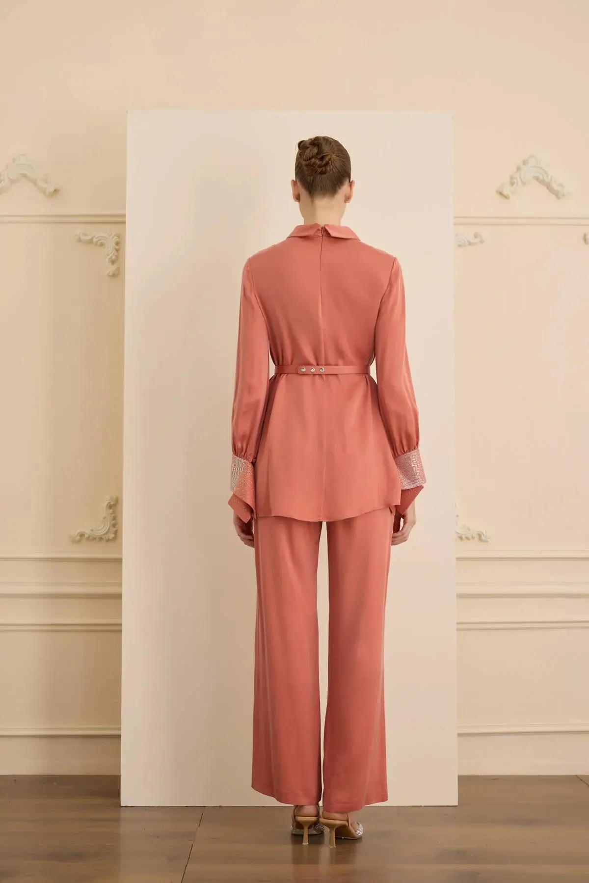 Splendid Embellished Collar Blouse – Copper, photo 3