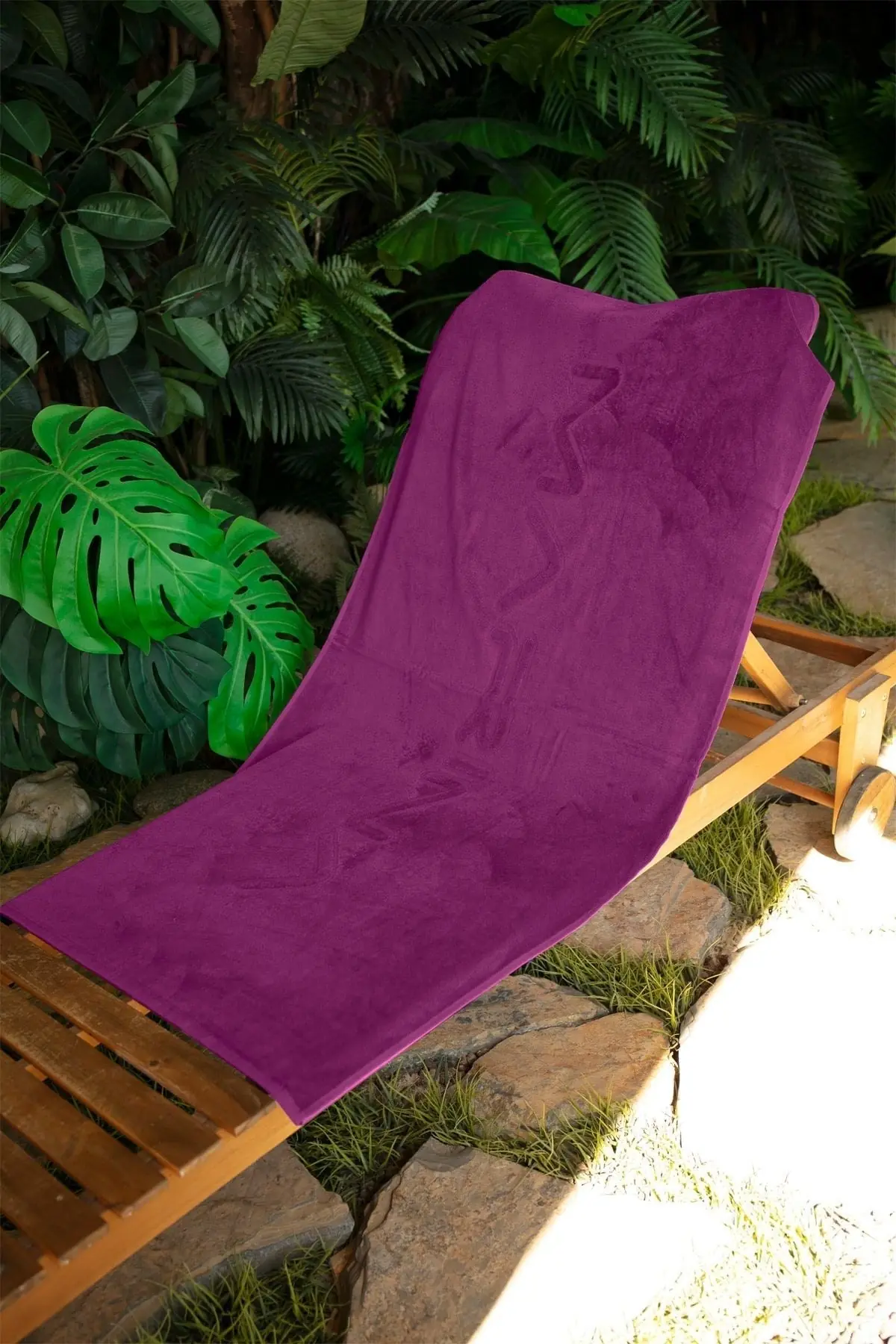 Purple Beach Towel PH23-18034, photo 3