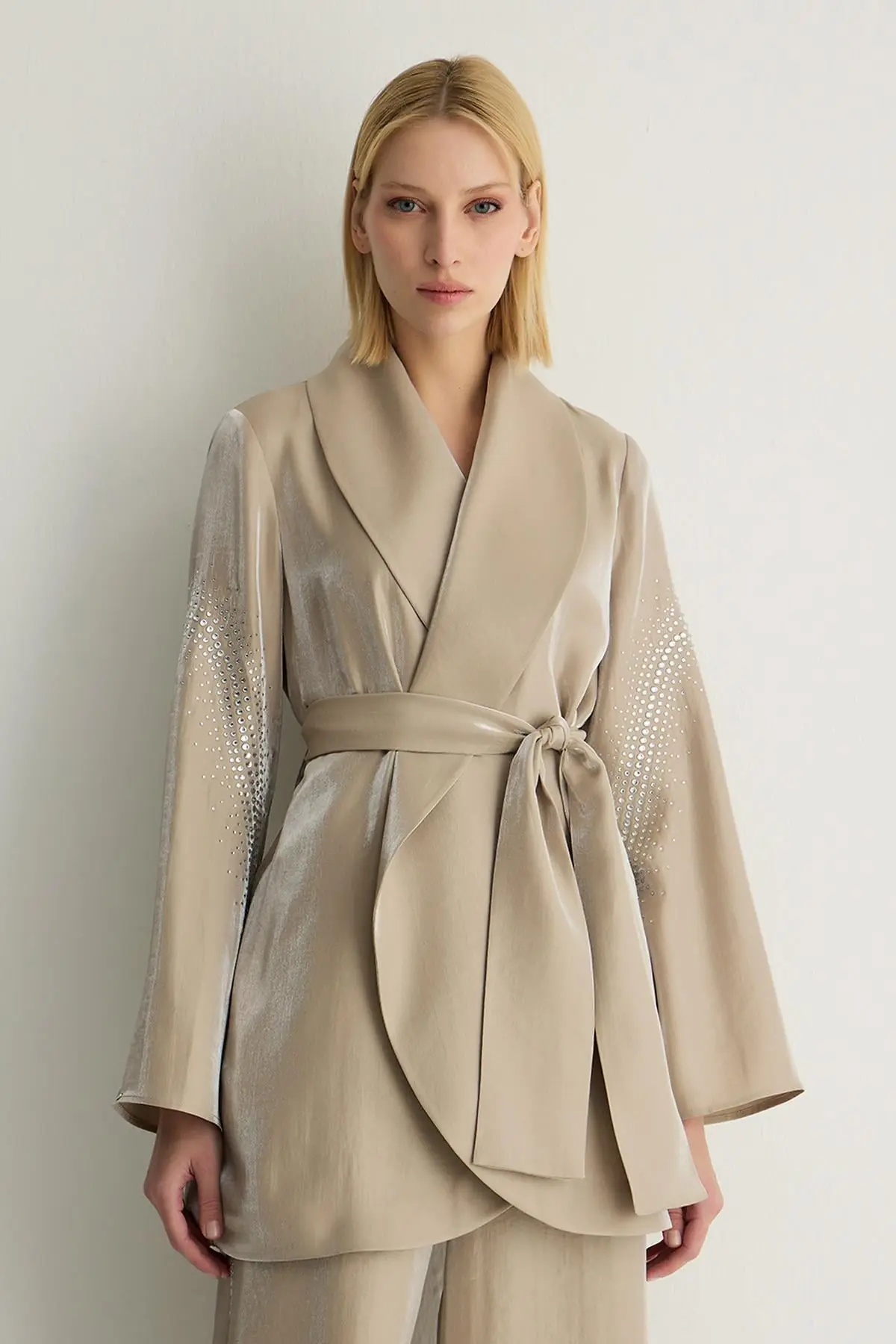 Shine Kimono – Stone