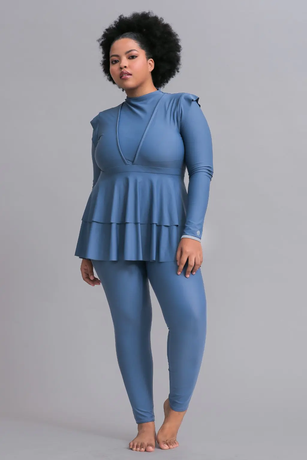 Serena Swim Dress - Azure, photo 5