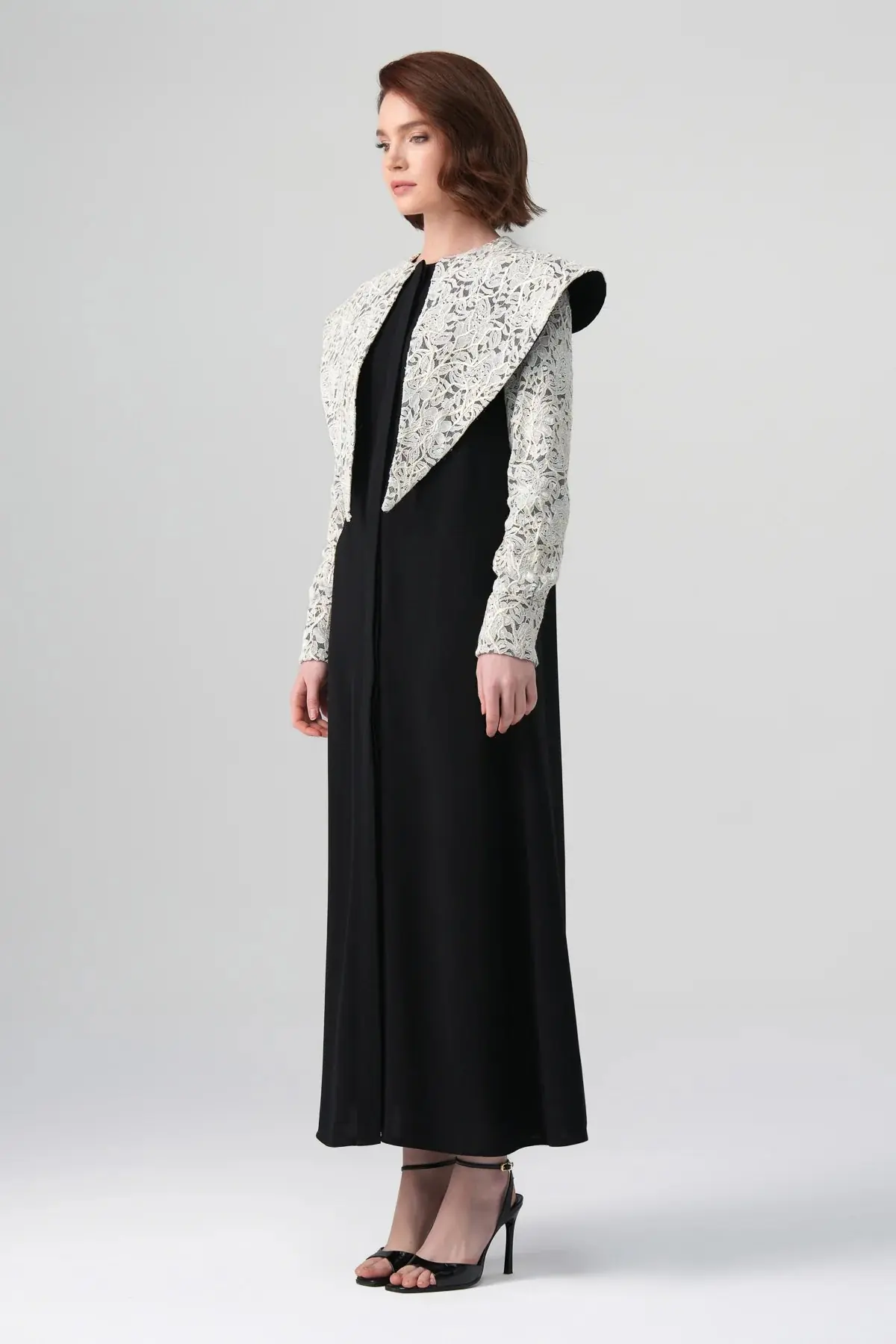 Ravena Contrast Dress – Black, photo 7