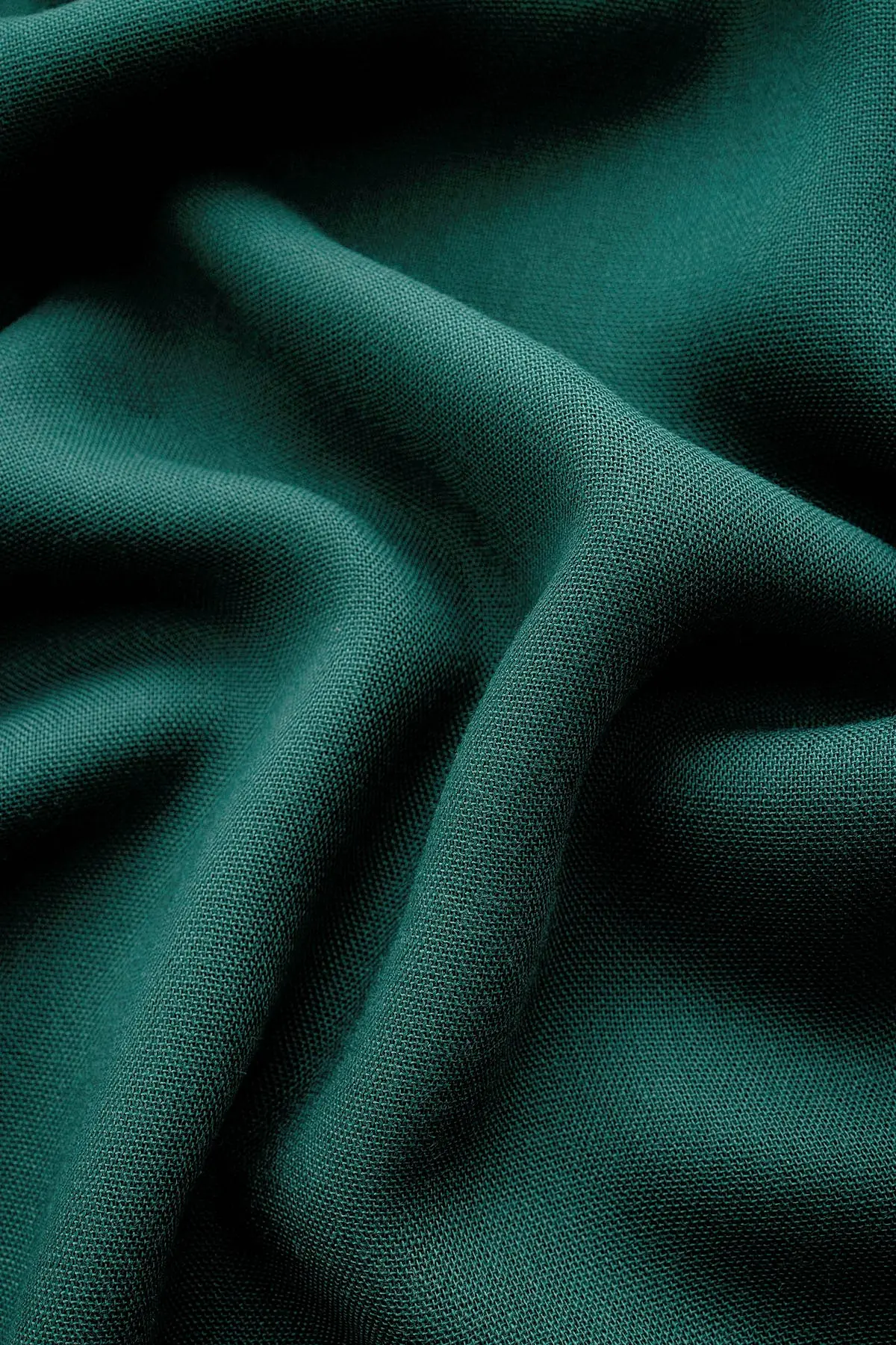RAW Modal Silk Shawl – Green, photo 3
