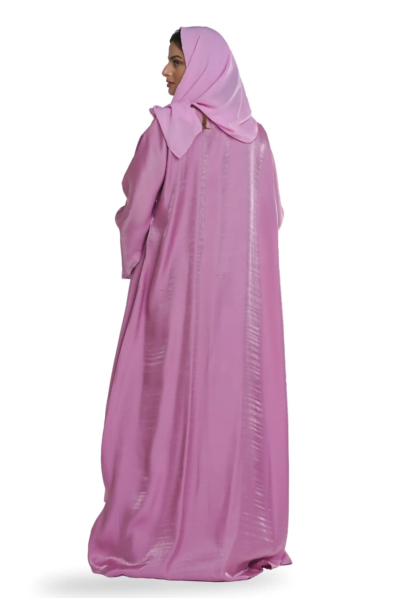 Pink Sheen Abaya, photo 3