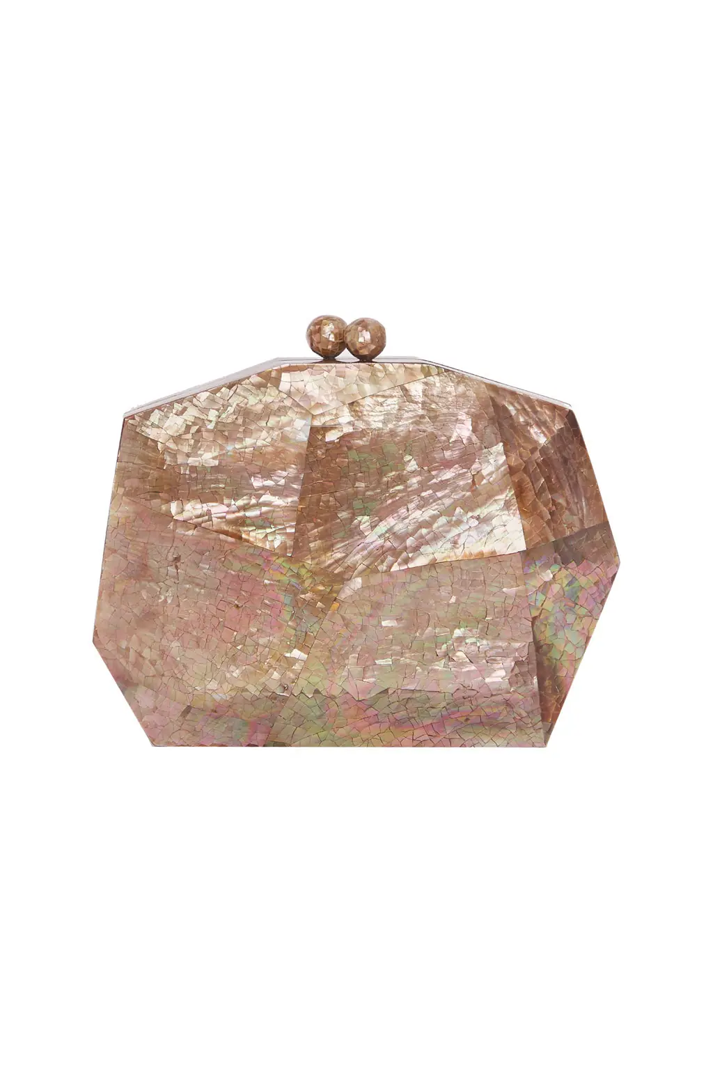 Lustre Clutch Bag - Brown, photo 4