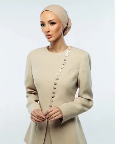 Shams Blouse - Beige