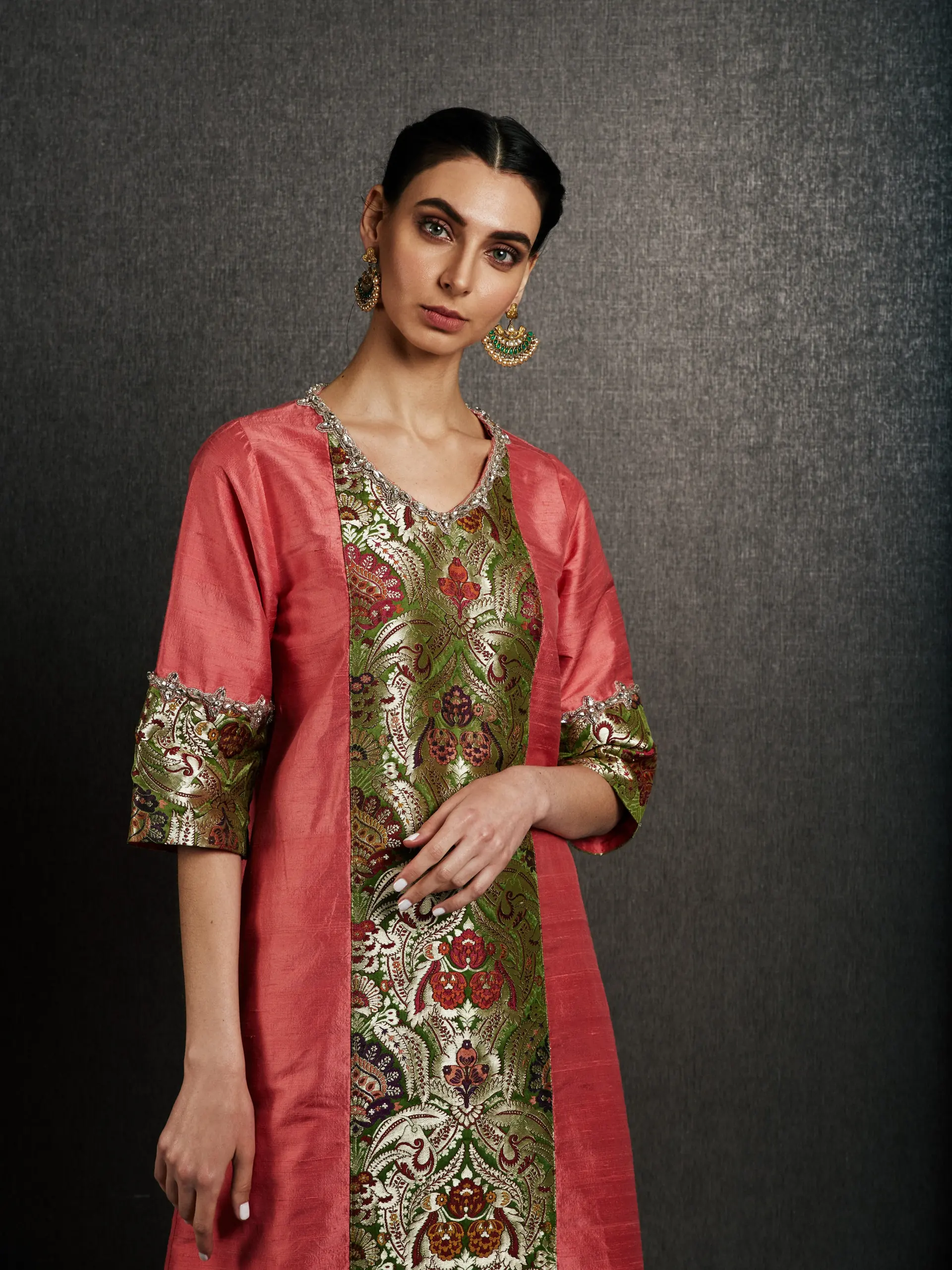 Rawan Maharani Kaftan – Watermelon, photo 4