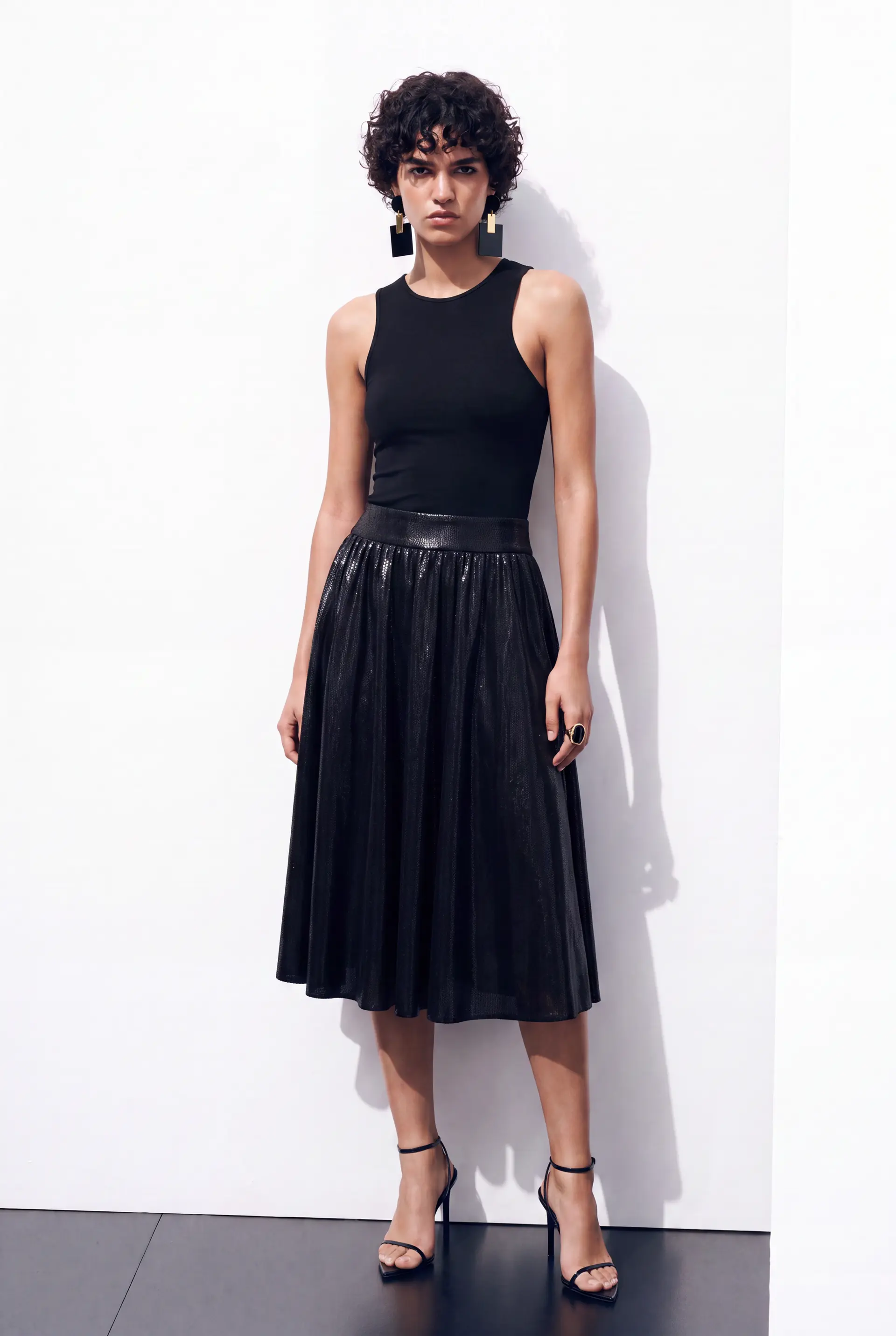 TwirlMosaic Velvet Skirt, photo 6