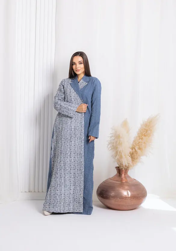 Winter Blue Abaya, photo 5