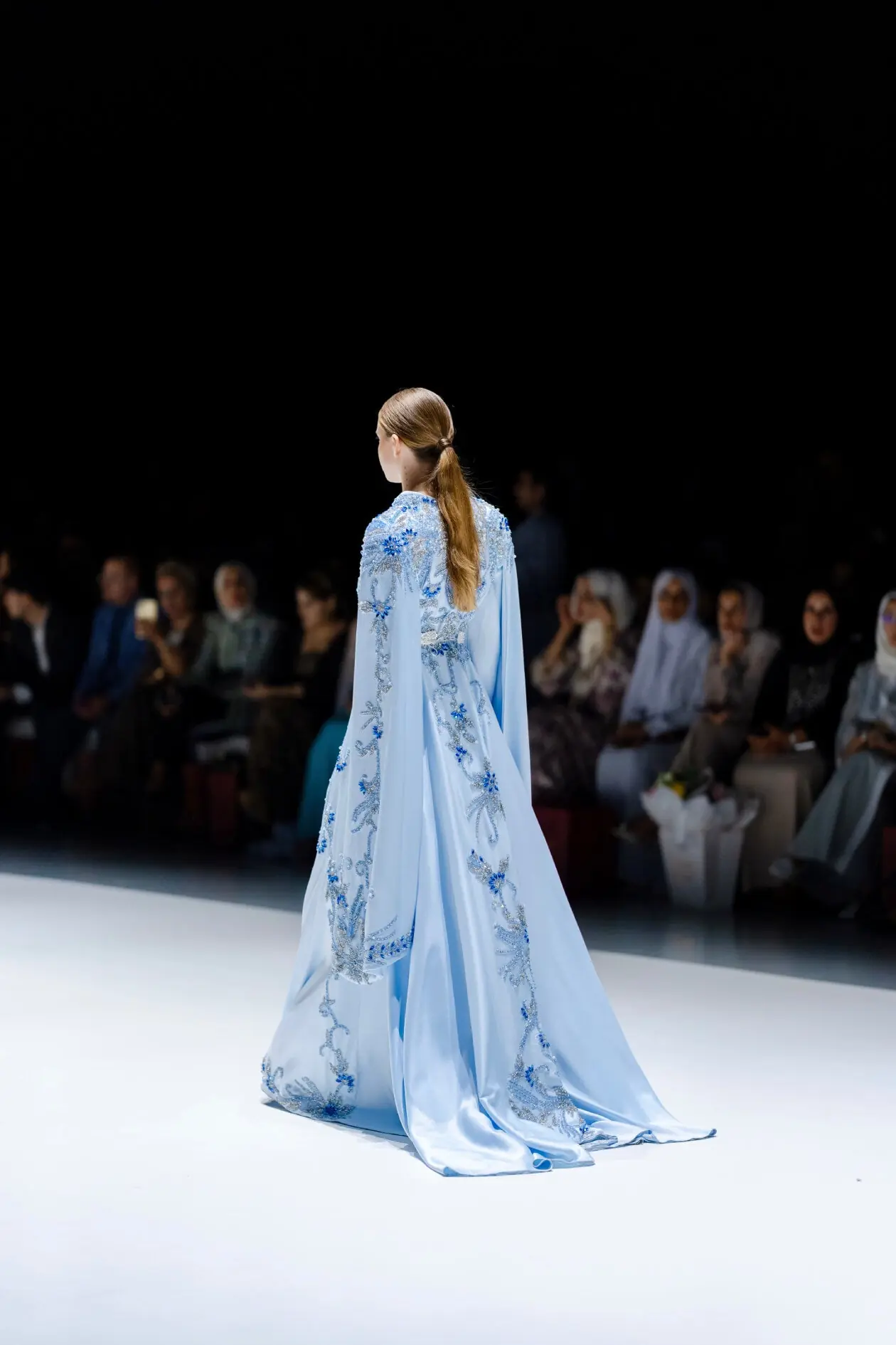 Saffron Glow The Power of Pain Gown – Light Blue, photo 2