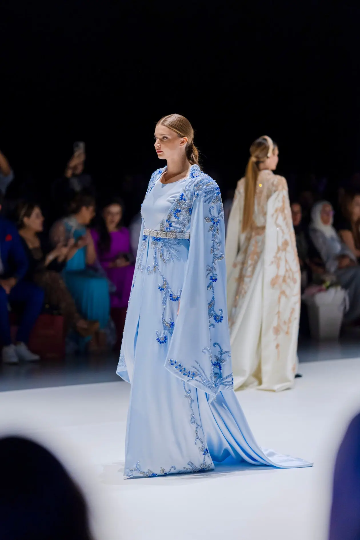 Saffron Glow The Power of Pain Gown – Light Blue, photo 3