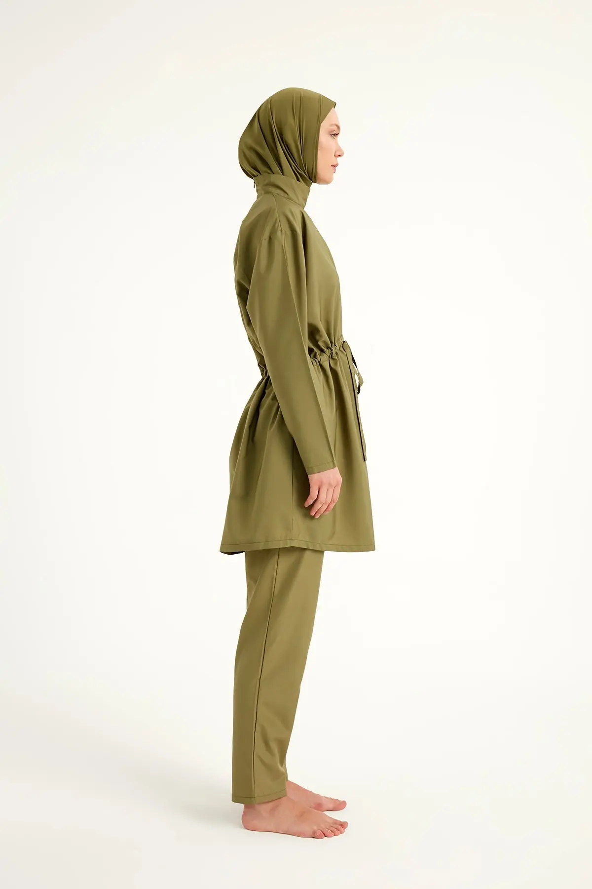Andalus Full Coverage Burkini Set with Front Ruching A2502-5, photo 5