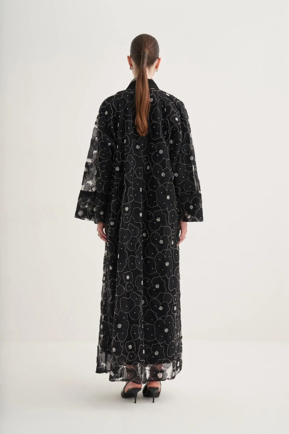 Pearl Dream Black Abaya Set, photo 5
