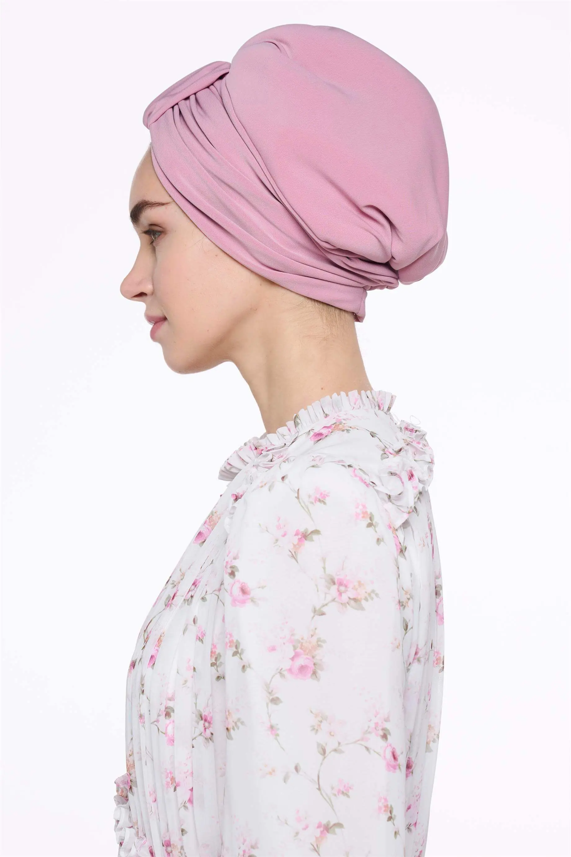 Dusty Rose Handle-Style Design Bonnet, photo 3