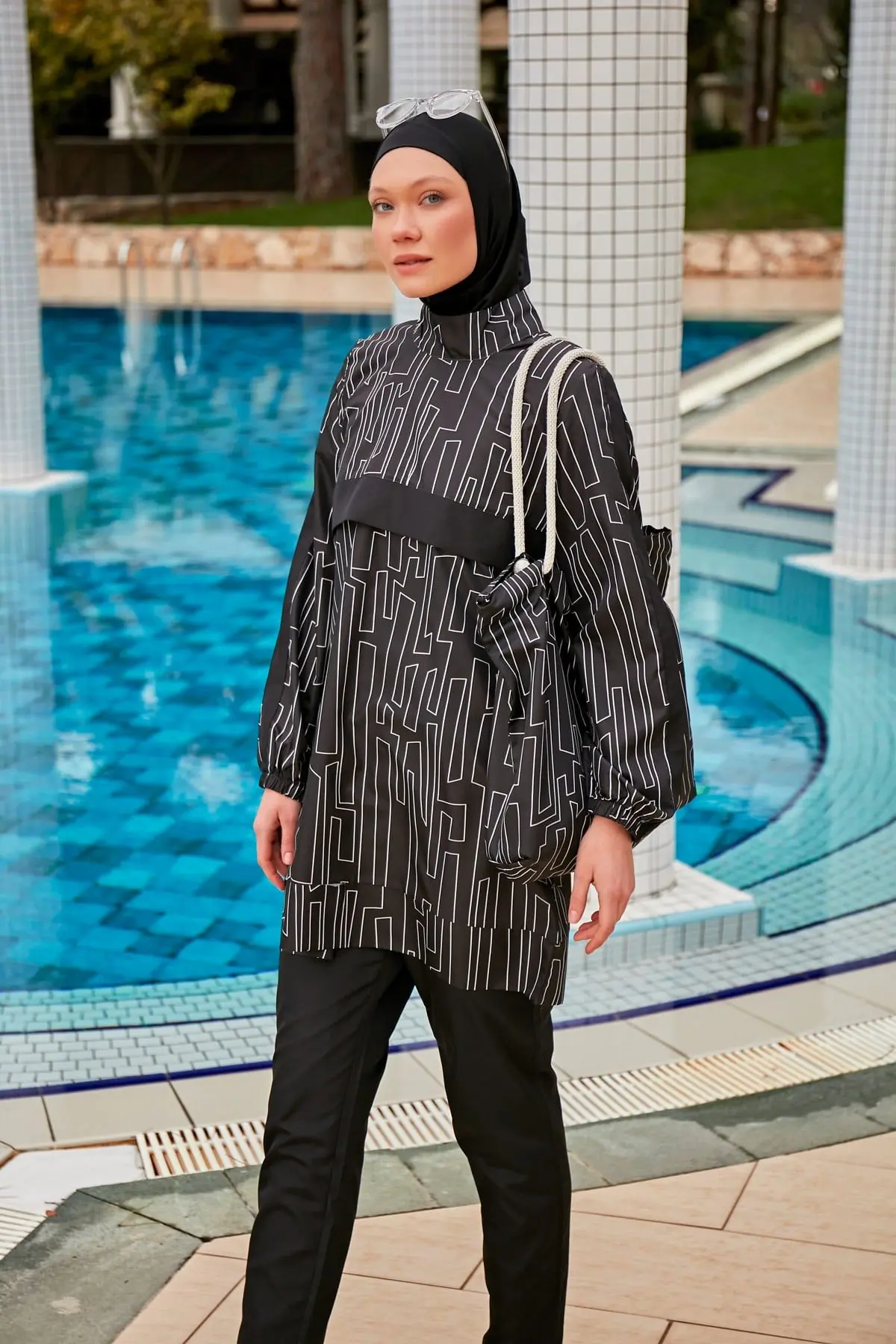 Colourful Burkini Modest Swimwear R2406, photo 4