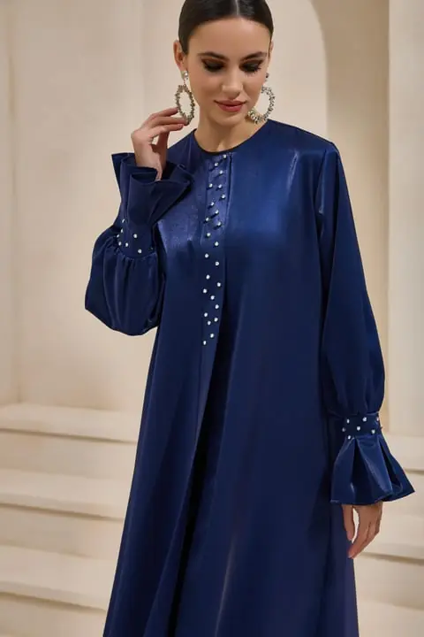 Melis Abaya - Navy Blue, photo 3