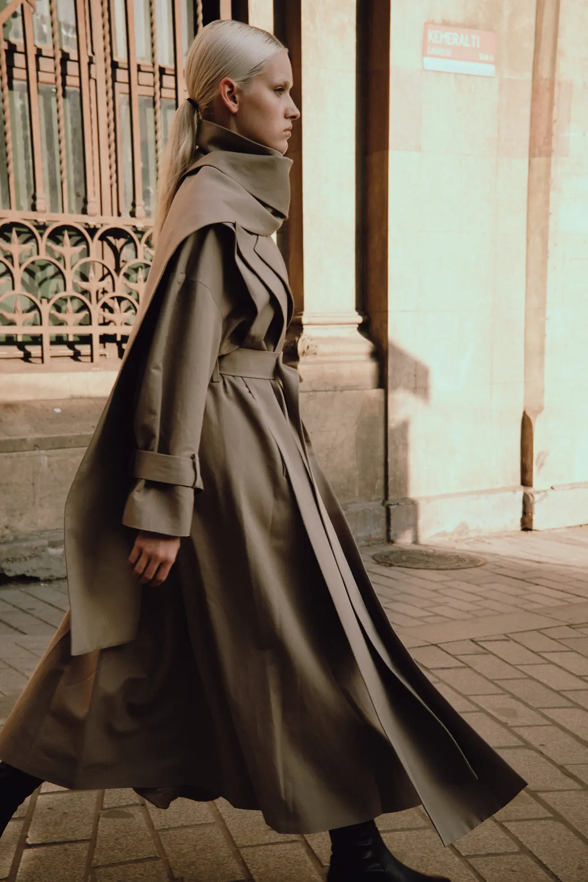KEMERLİ İKİLİ TRENCHCOAT, photo 2