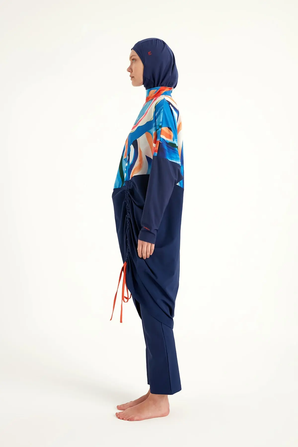 Full Coverage Modest Burkini – Islamic Swimwear Set - Multicolor, photo 6