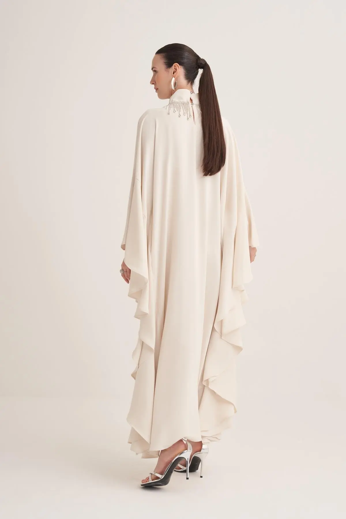 Valeria Evening Kaftan – Cream, photo 5