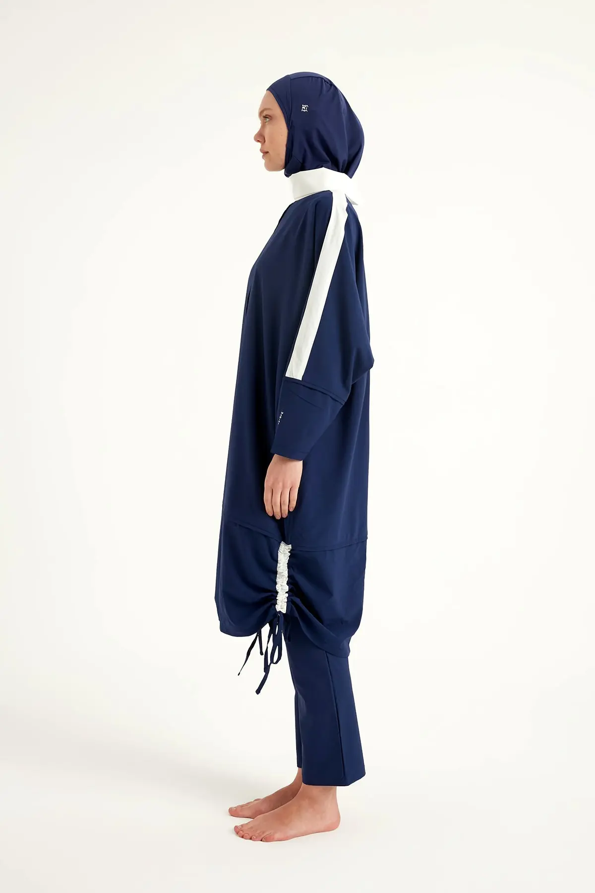 Navy Full Coverage Modest Swimwear Burkini Set M2521-2, photo 7