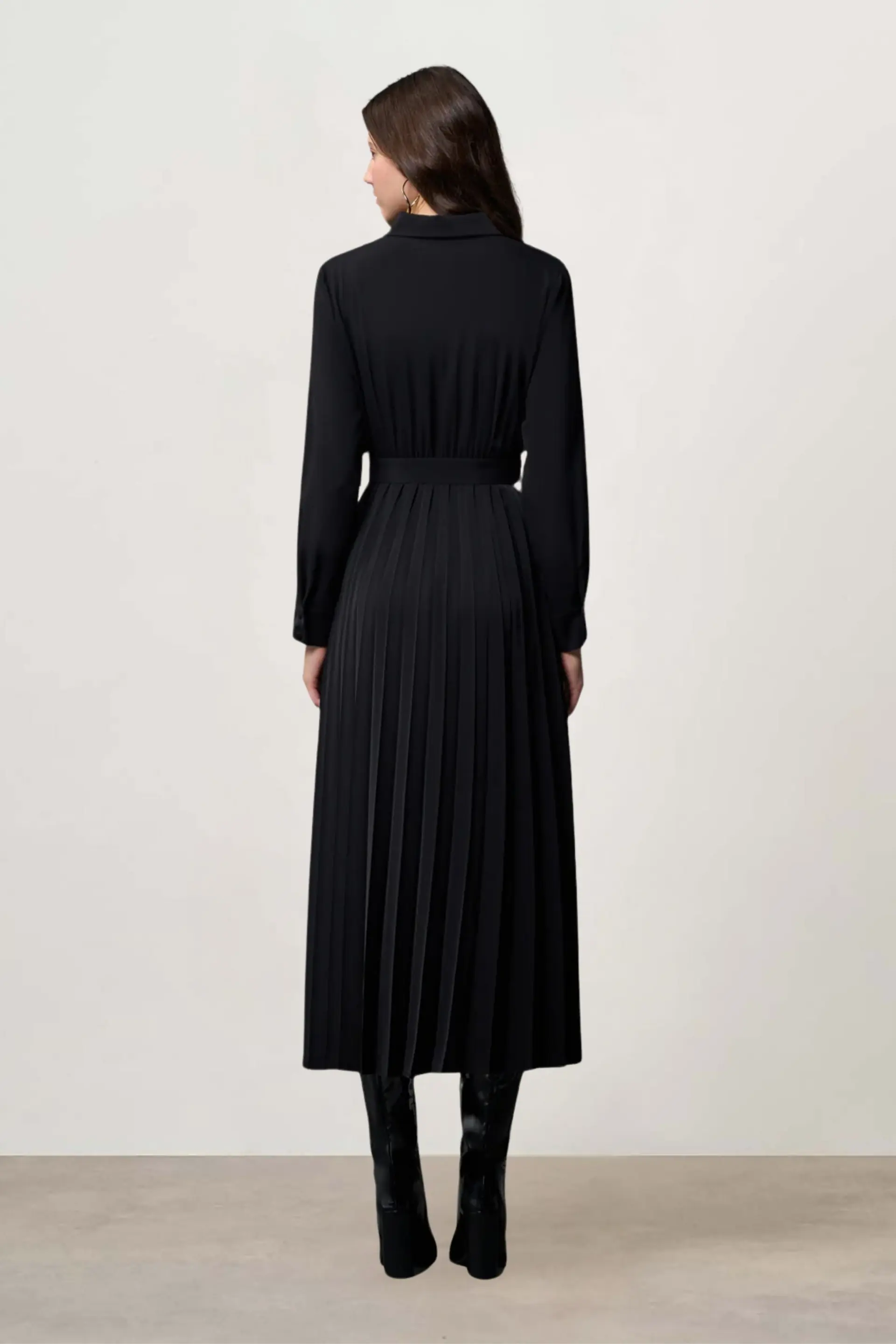 Mizalle Shirt Dress With Pleated Skirt, photo 2