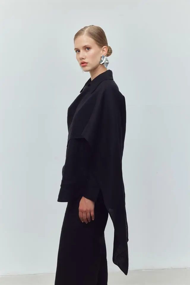 Obsidian Drape Set – Black, photo 3