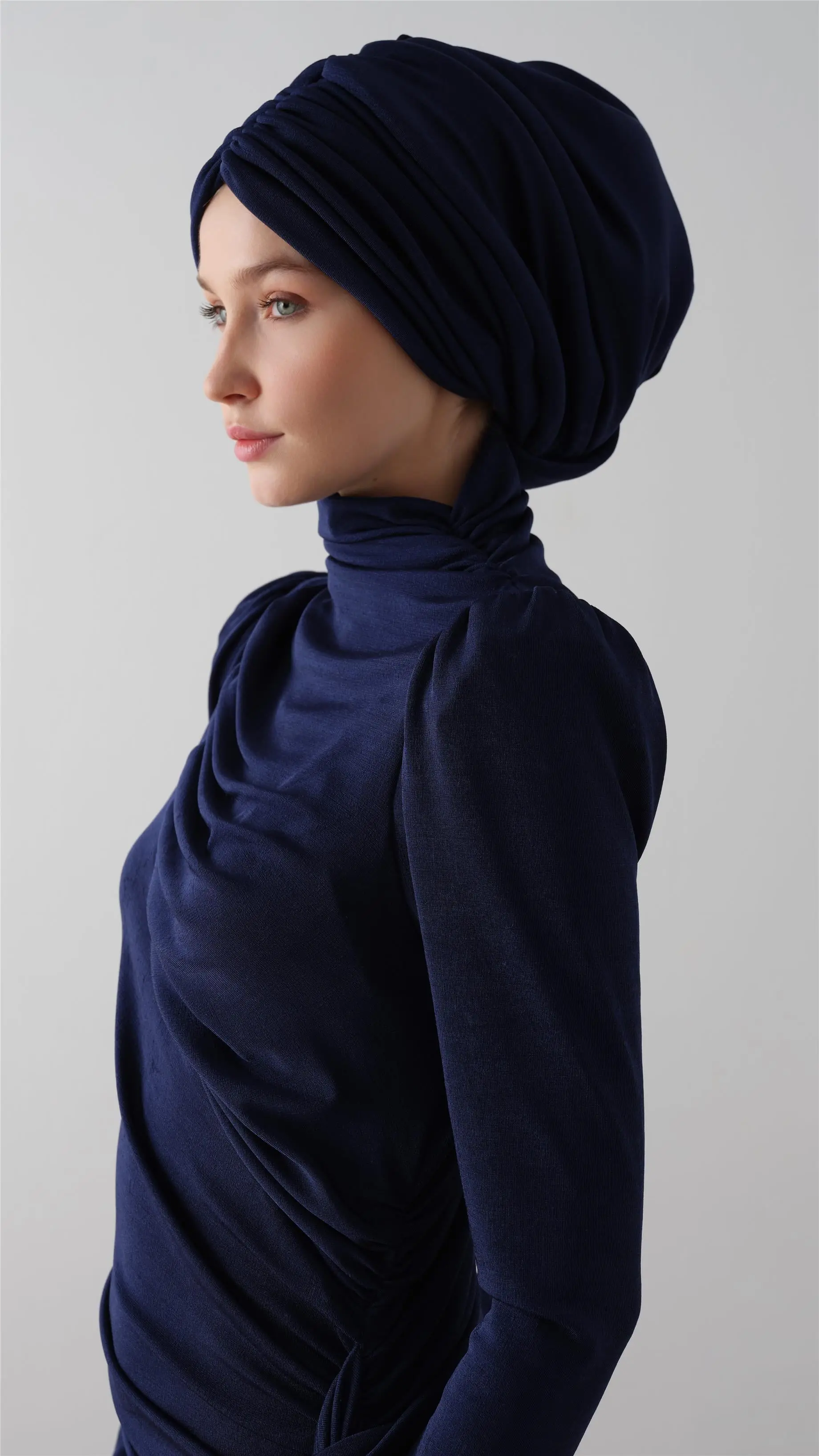 Buzzy Drape Bonnet – Navy, photo 3