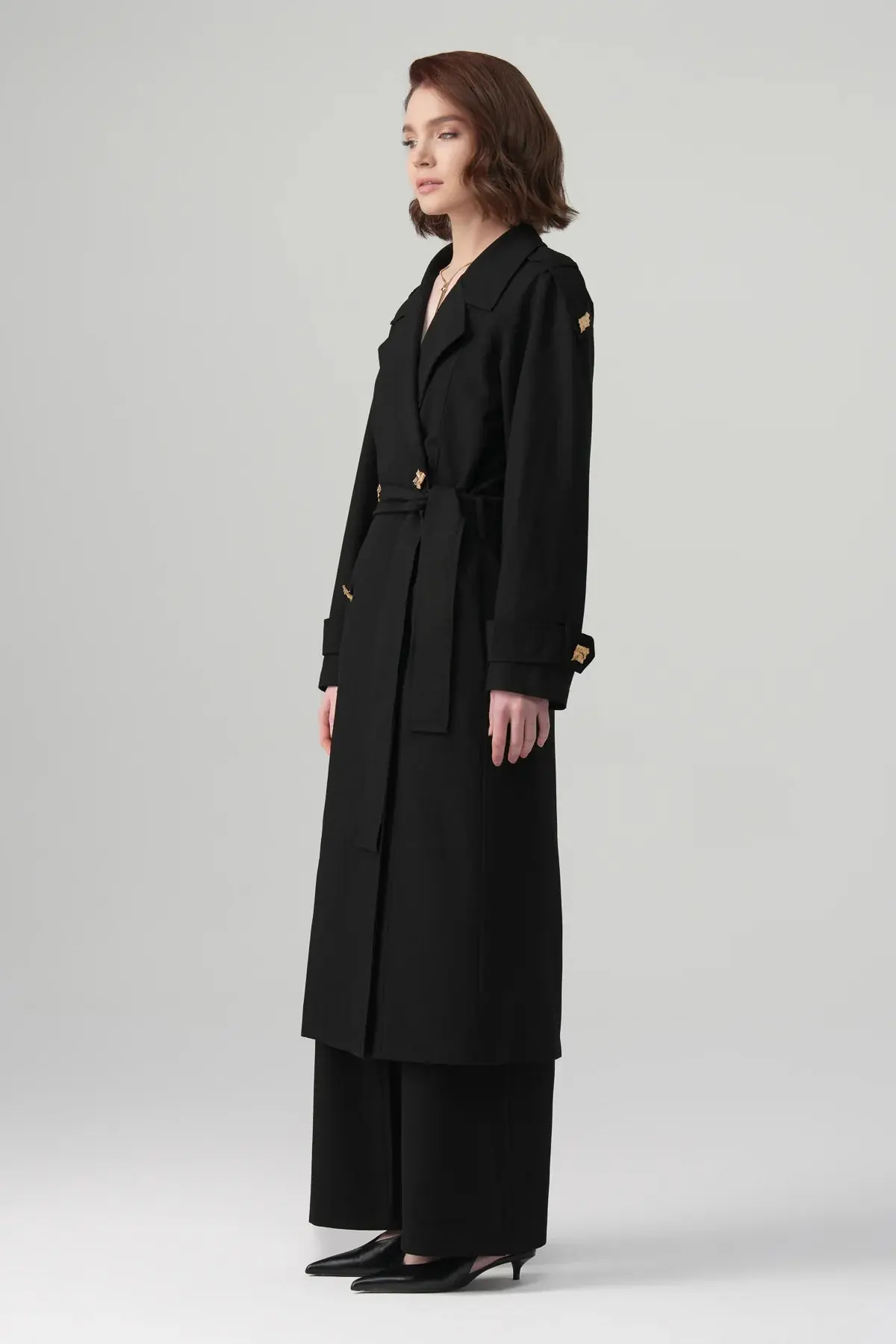 Lorin Long Jacket & Trousers Set – Black, photo 8